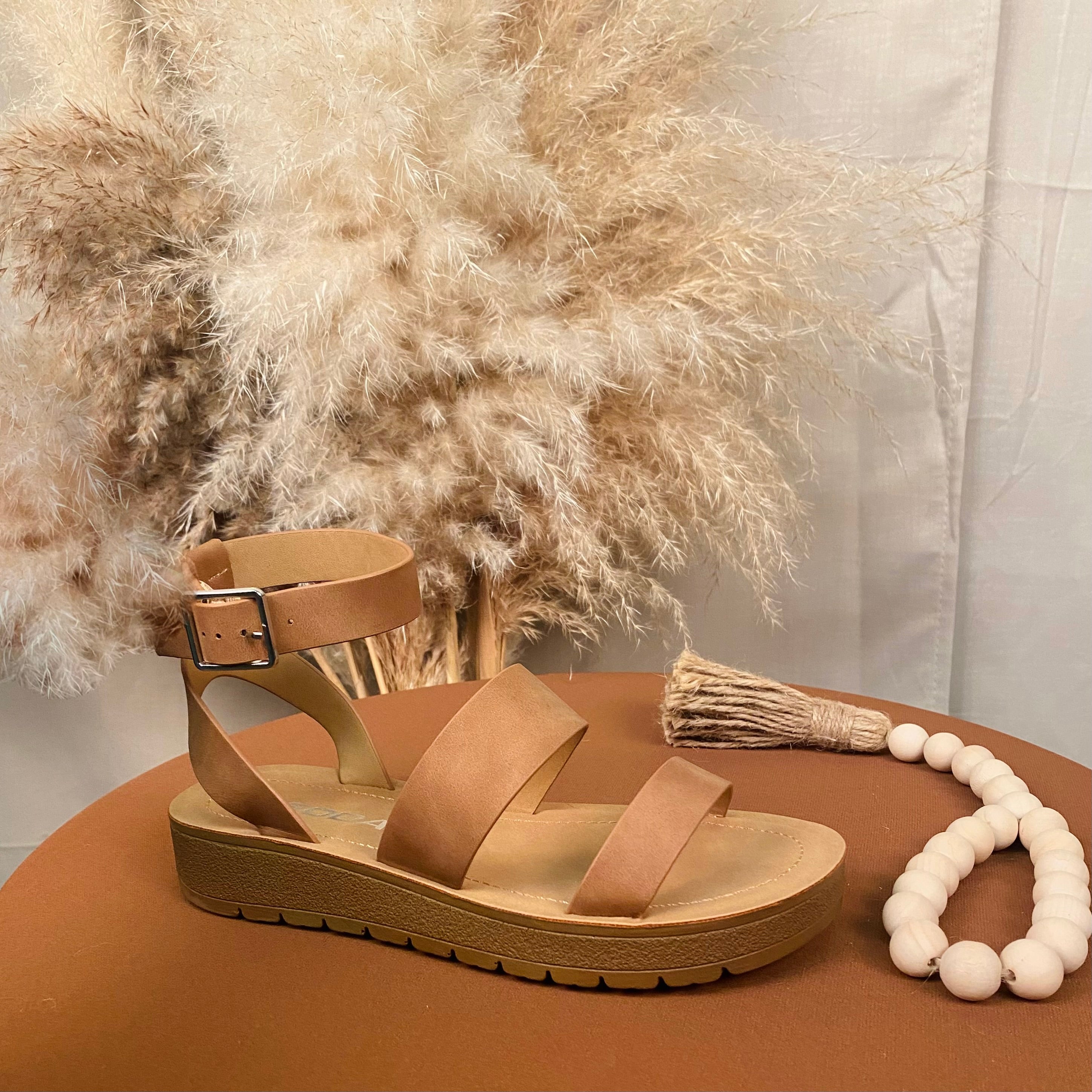 Sandy Sandals (Tan)