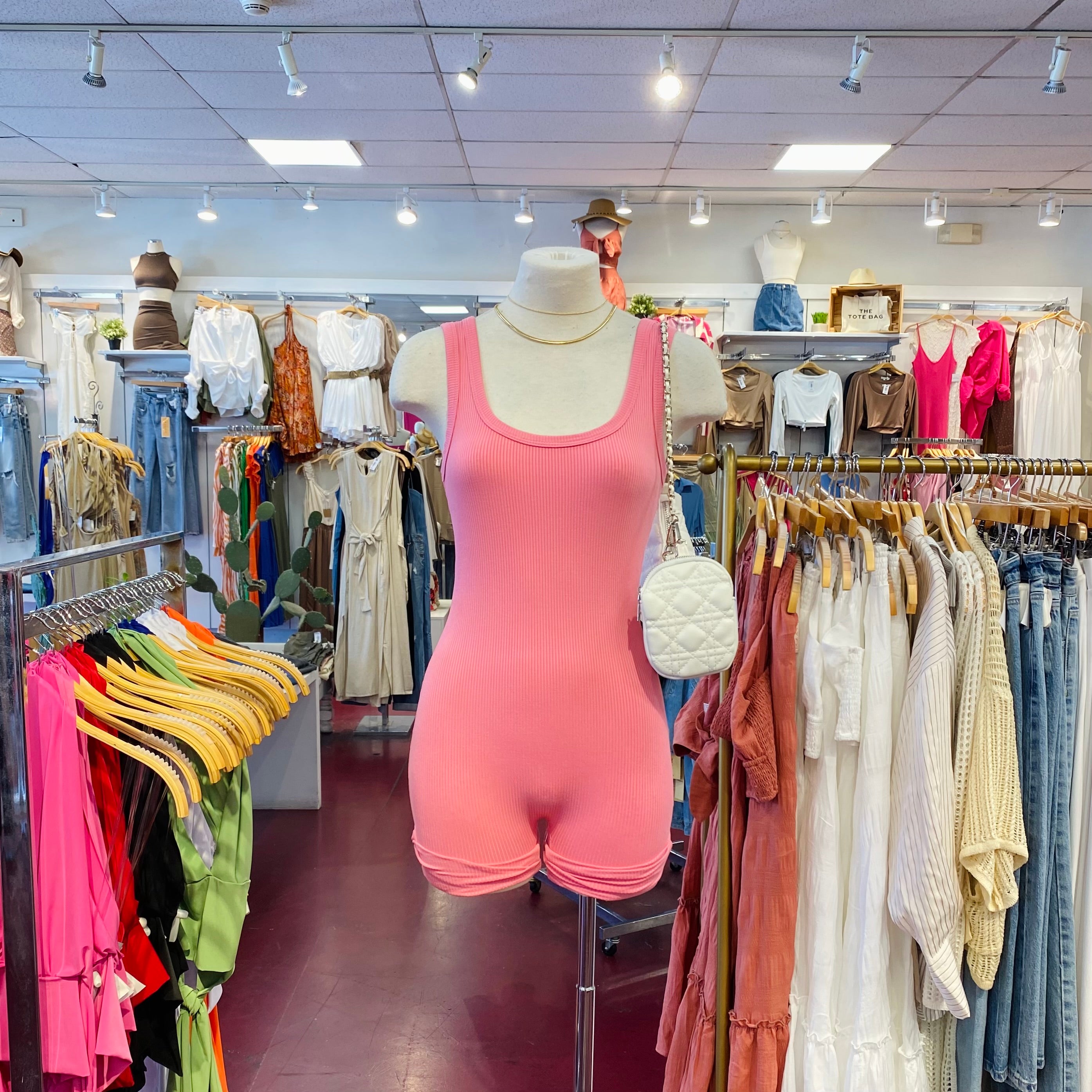 Sofia Romper (Pink)