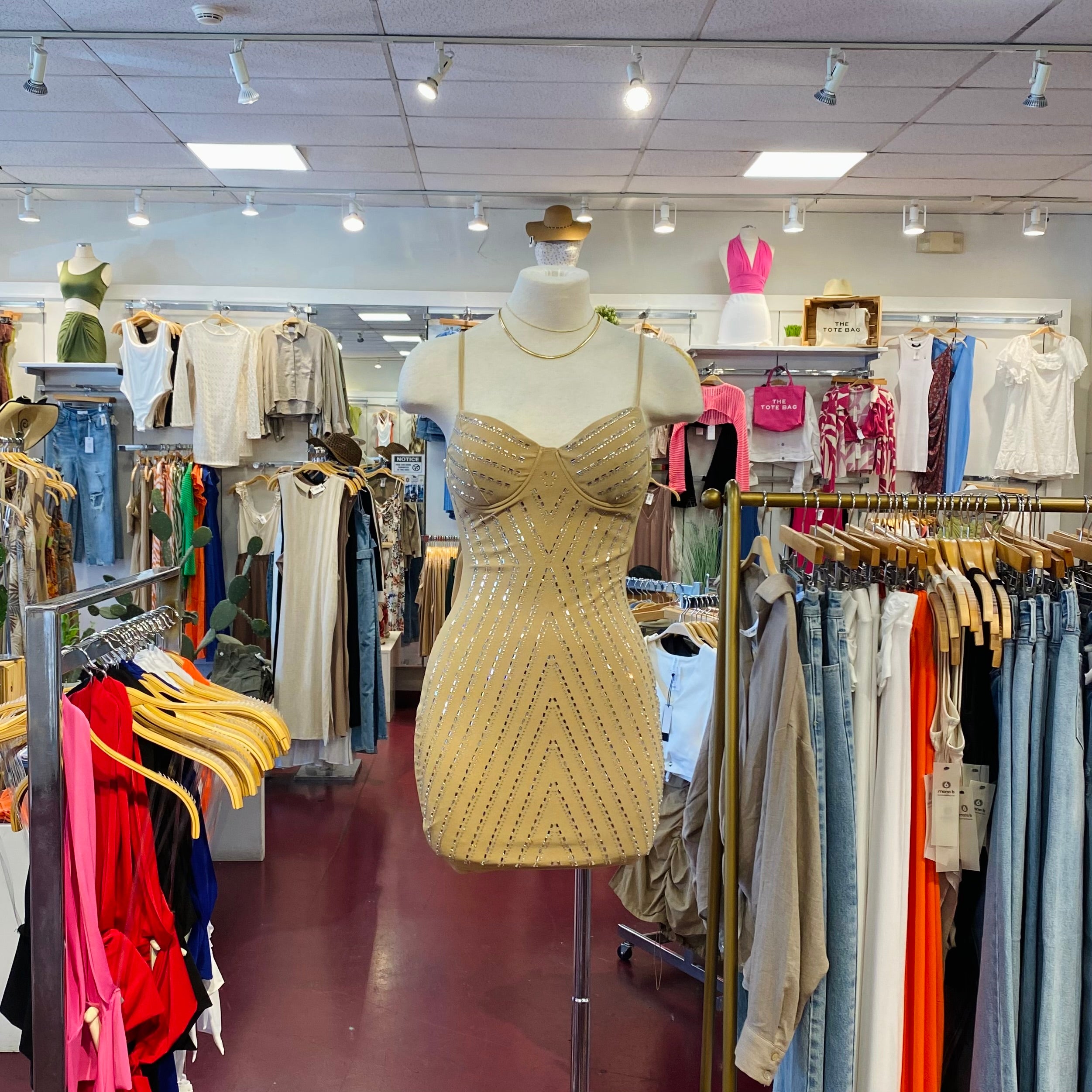 Jalina Dress (Nude)