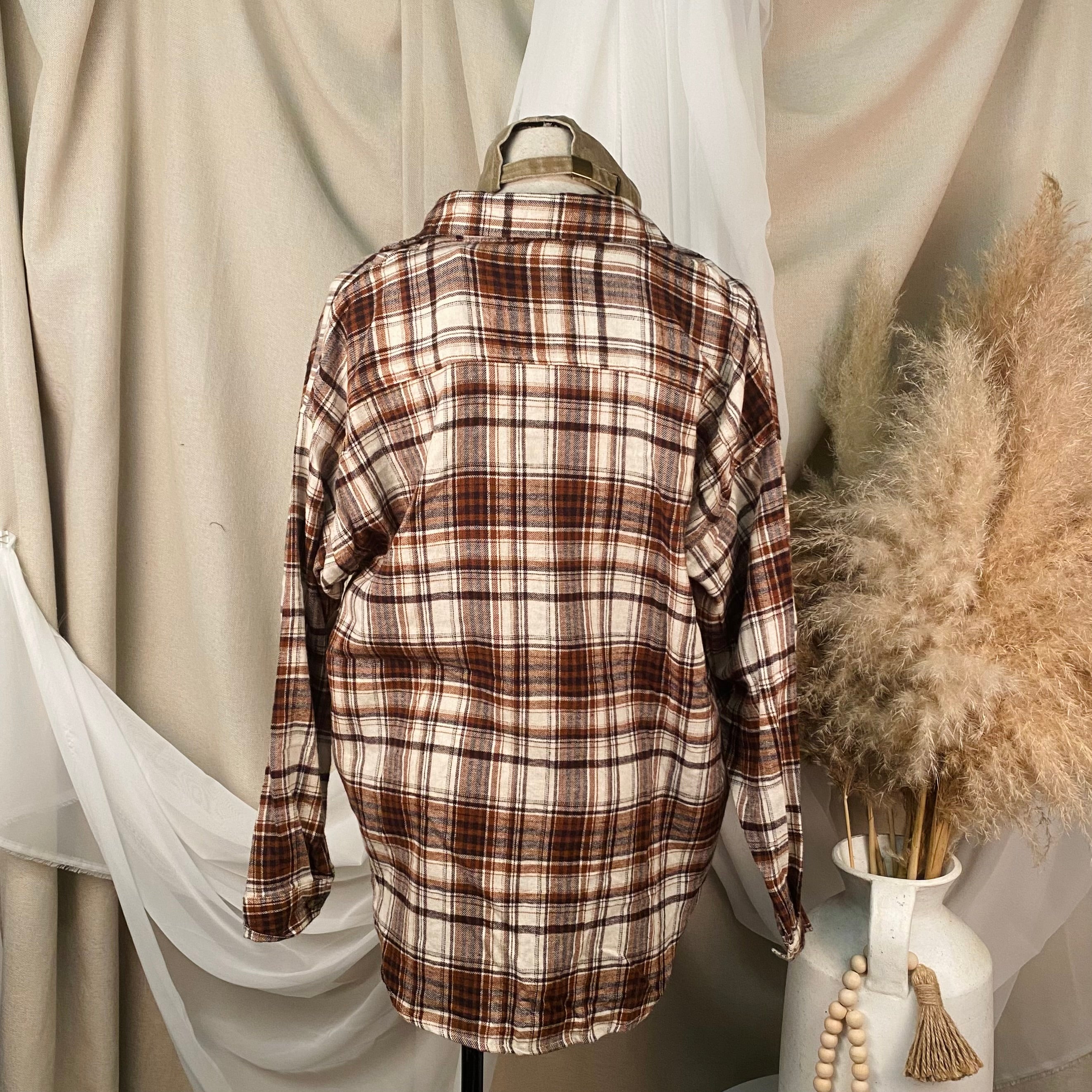 Zamir Oversize Flannel (Brown)