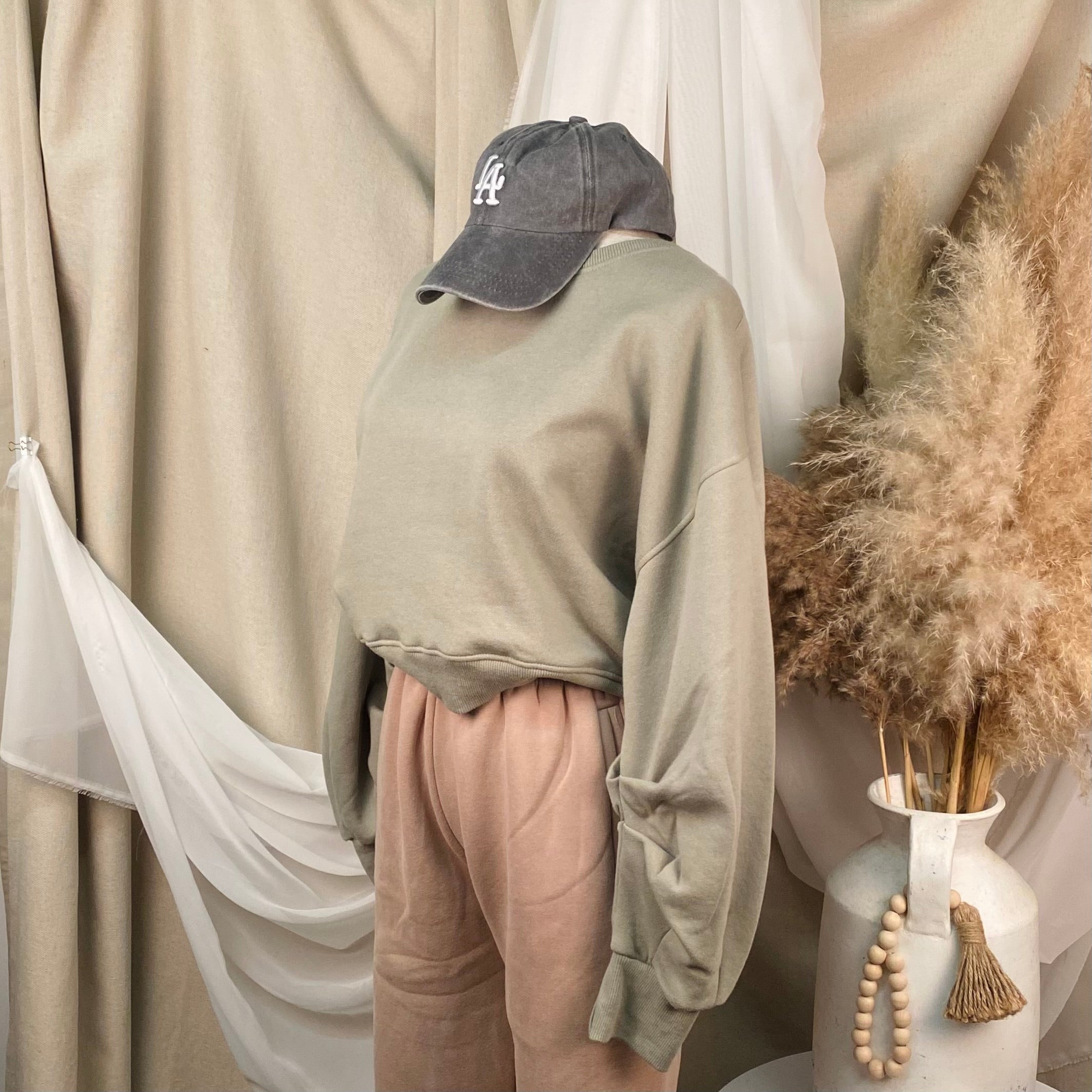Daniel Crewneck (Sage)