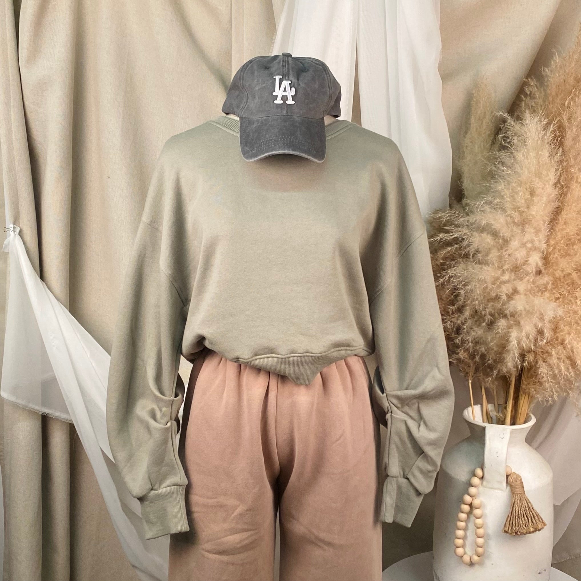 Daniel Crewneck (Sage)
