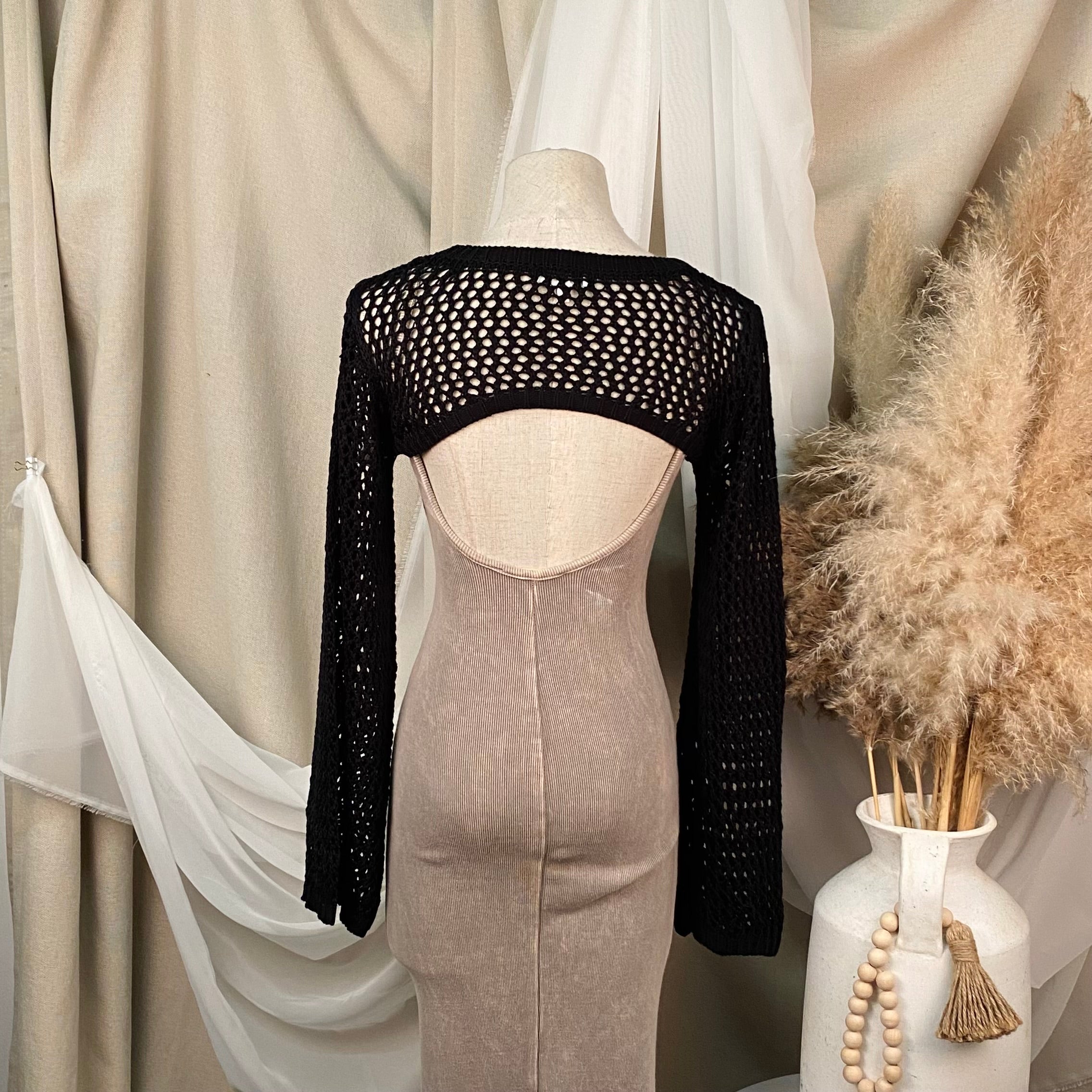 Alexi Knit Top (Black)