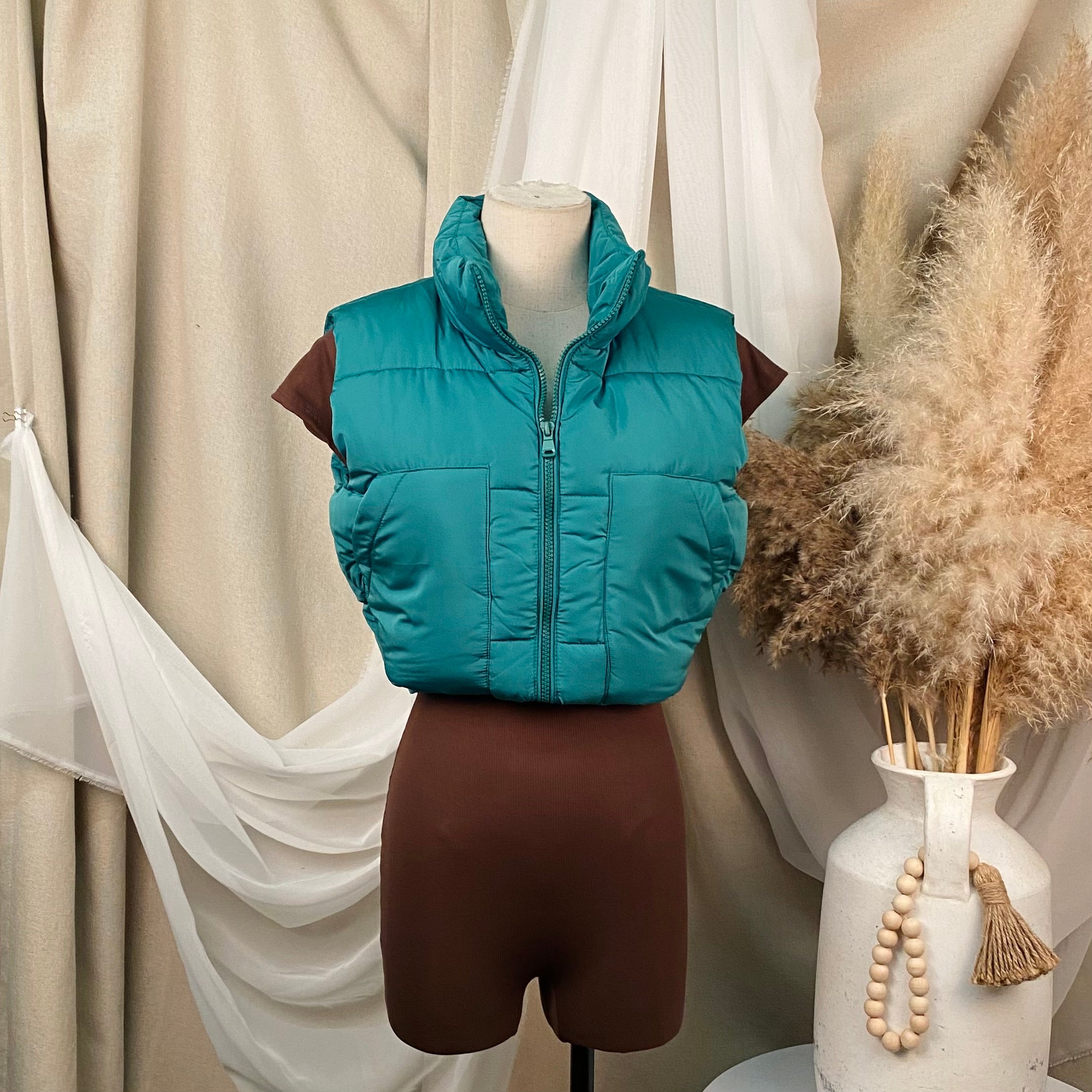 Nathalia Vest (Green)