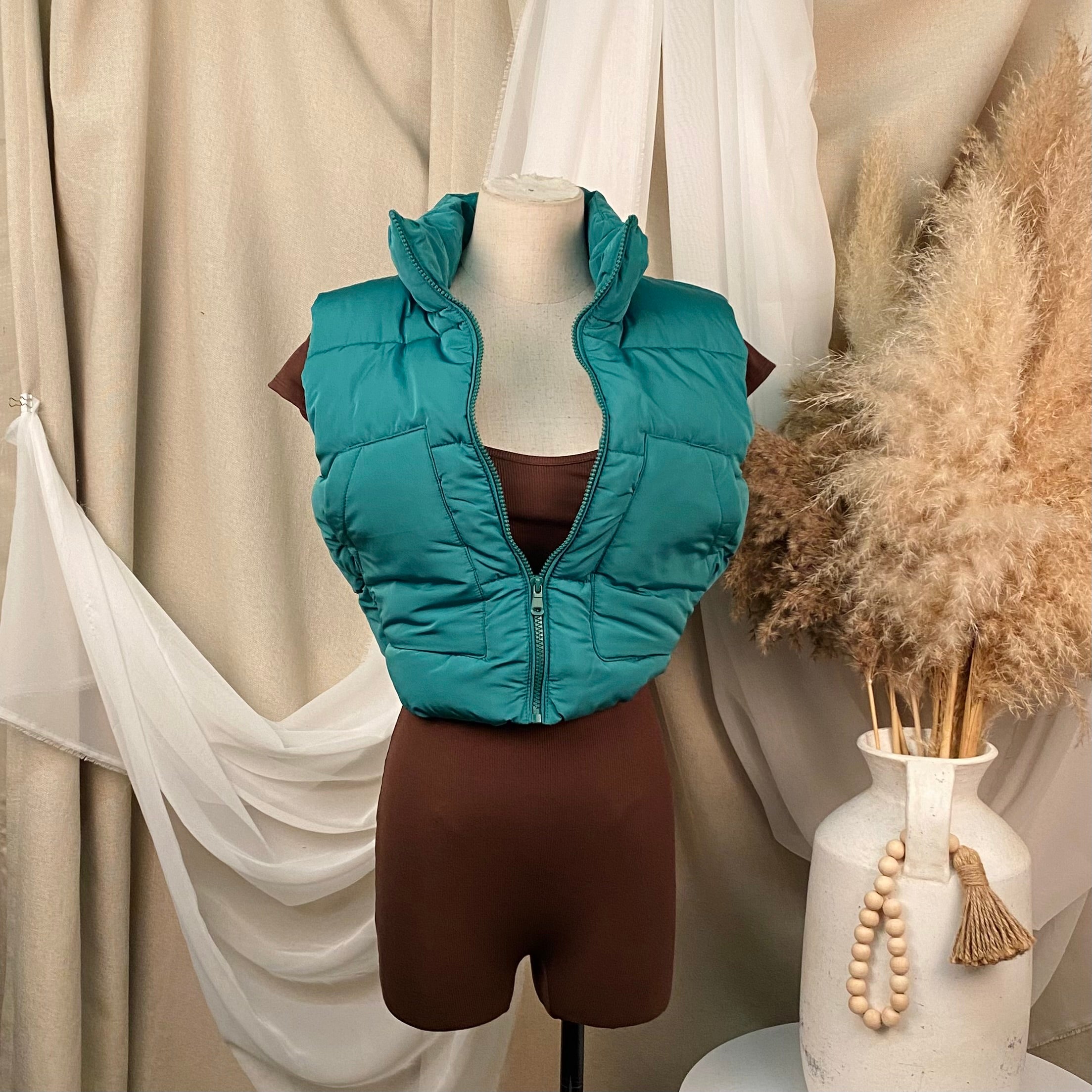 Nathalia Vest (Green)