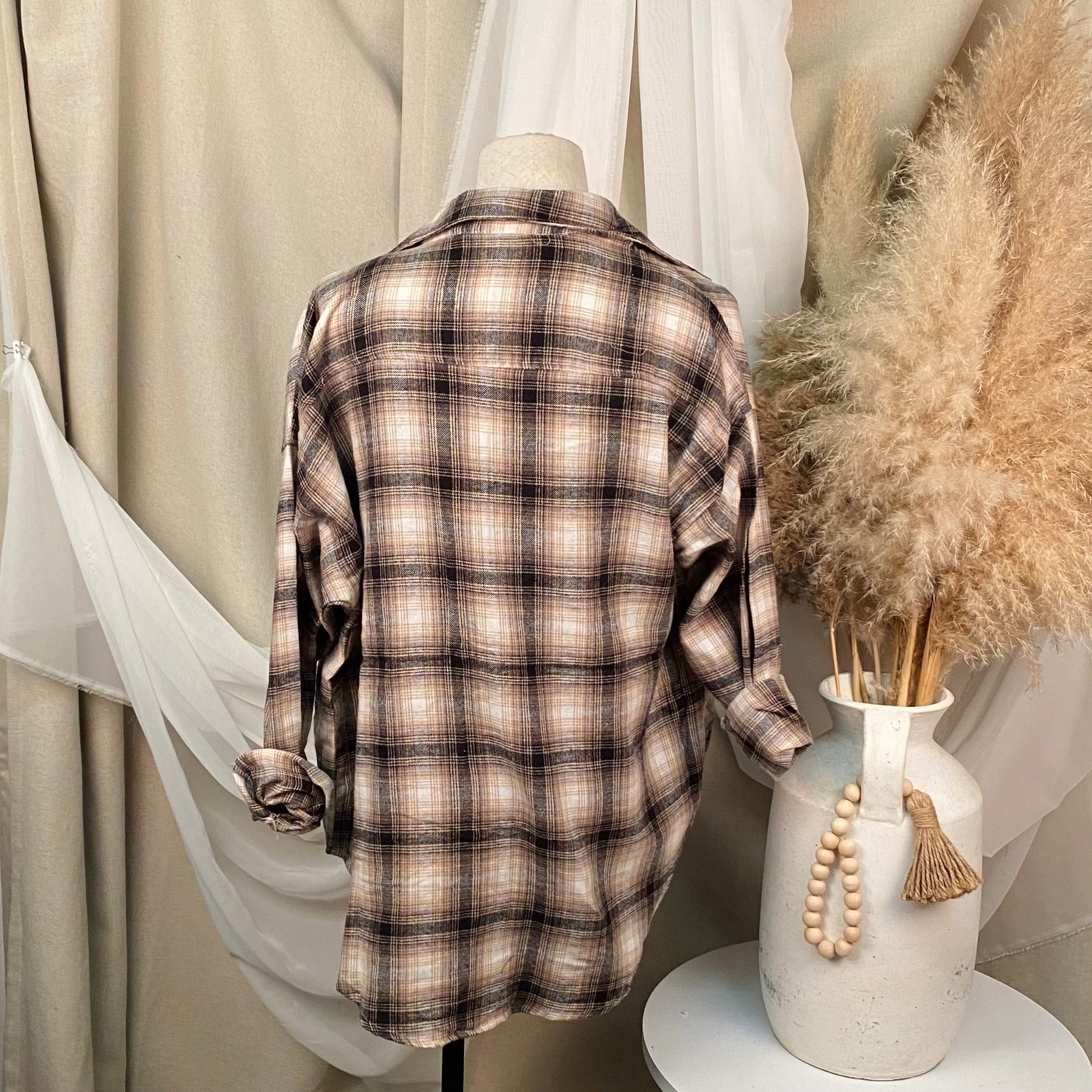 Zamir Oversize Flannel (Black)