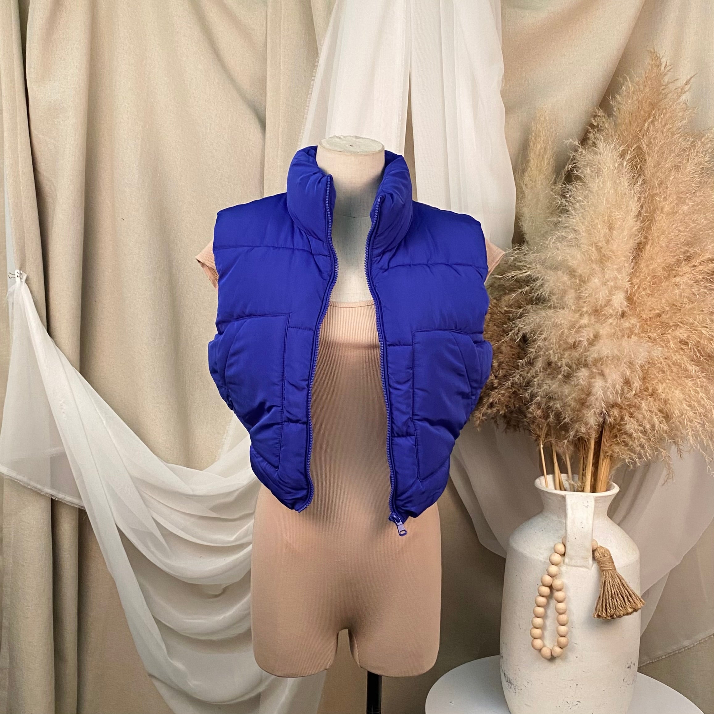 Nathalia Vest (Royal)