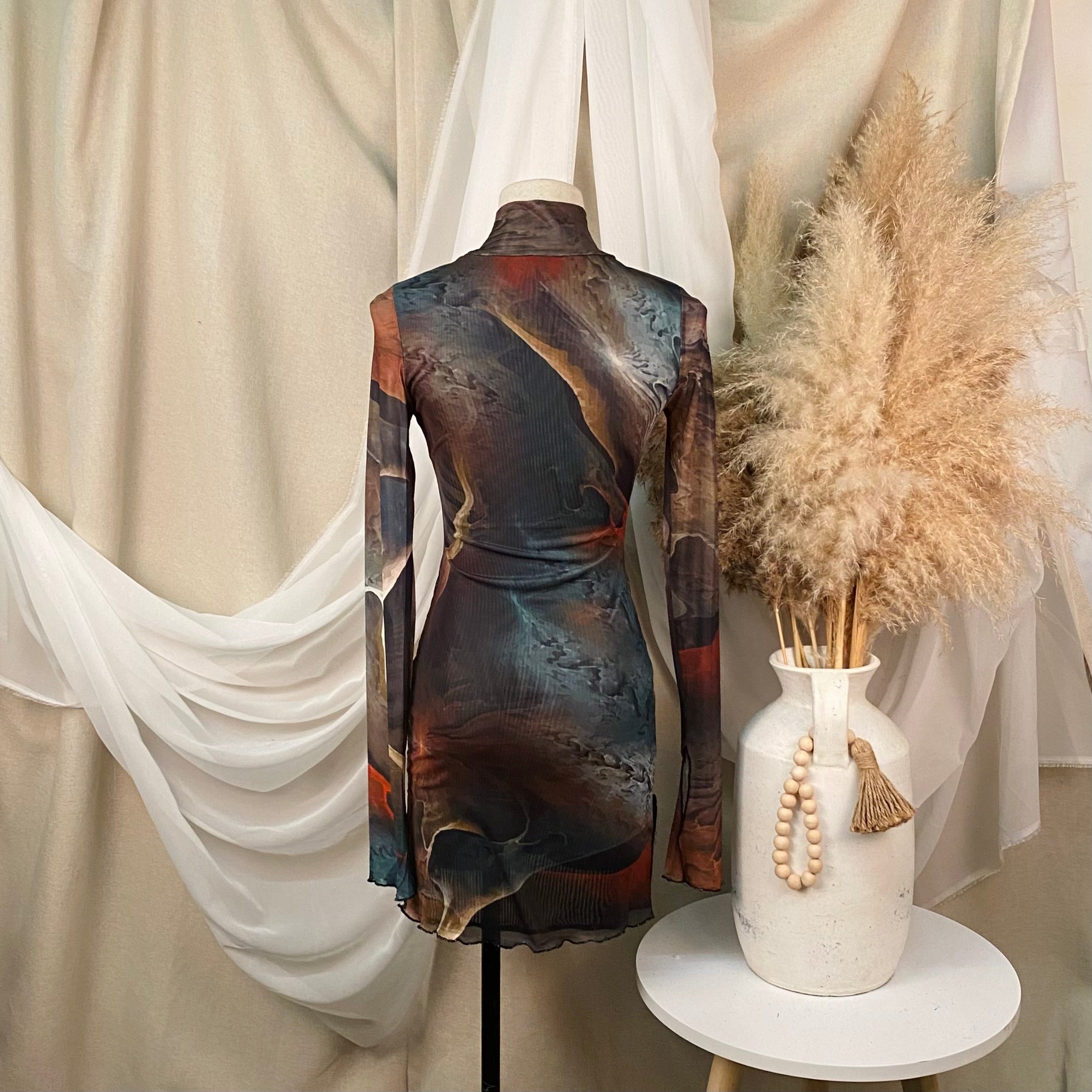Emiliana Dress (Brown)