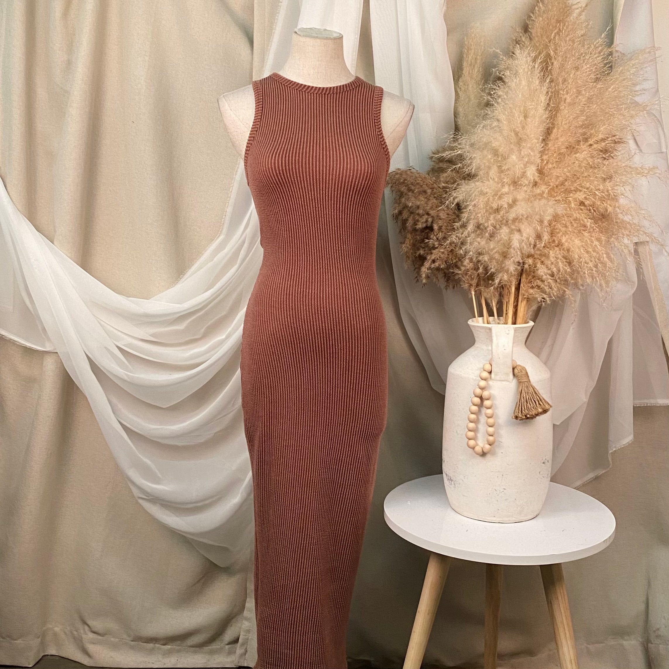 Bella Dress (Chocolate)