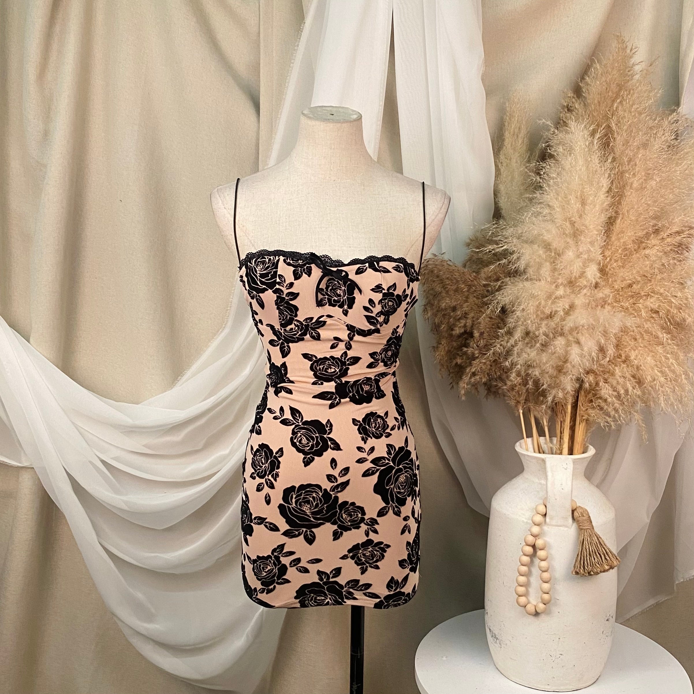 Mandy Dress (Beige)
