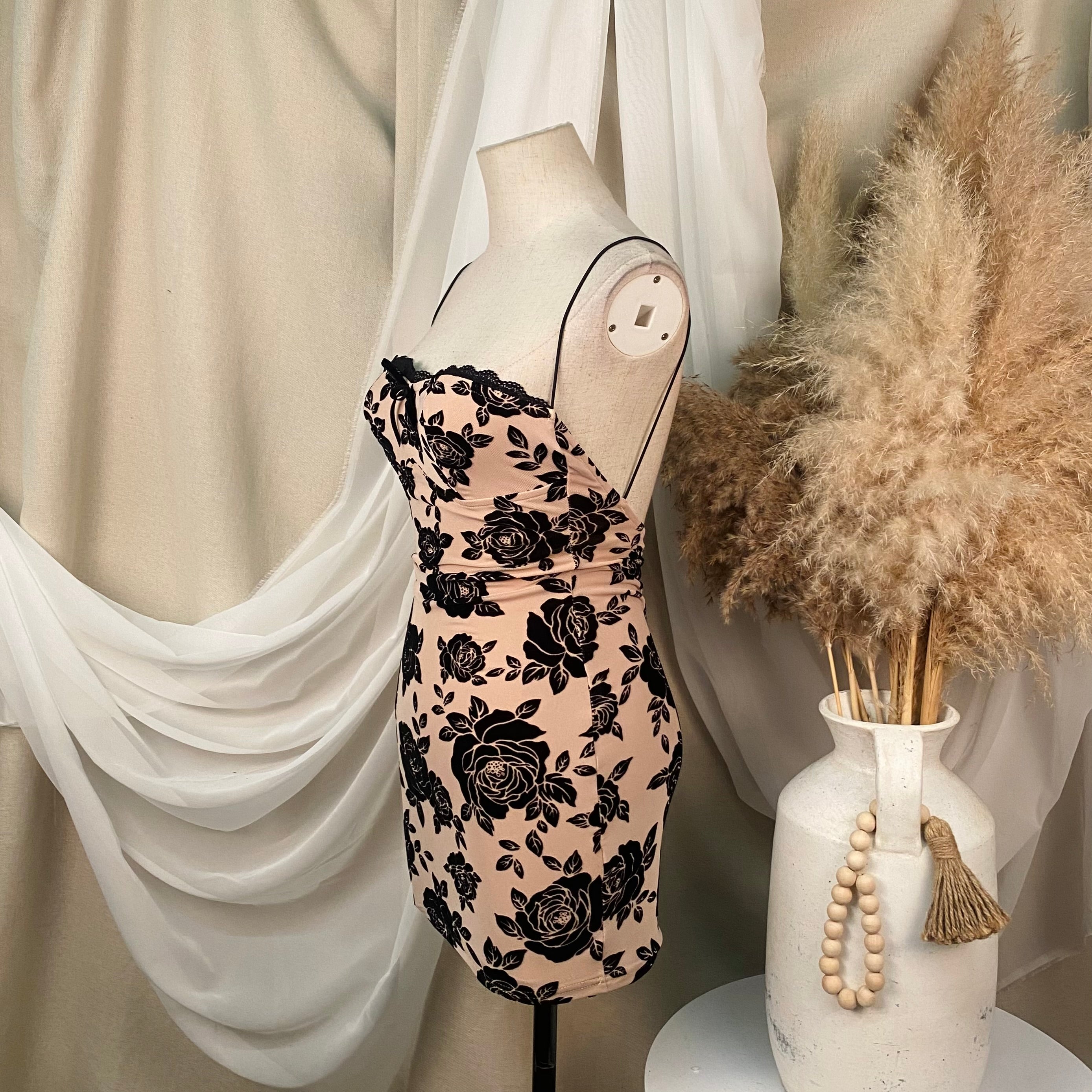 Mandy Dress (Beige)