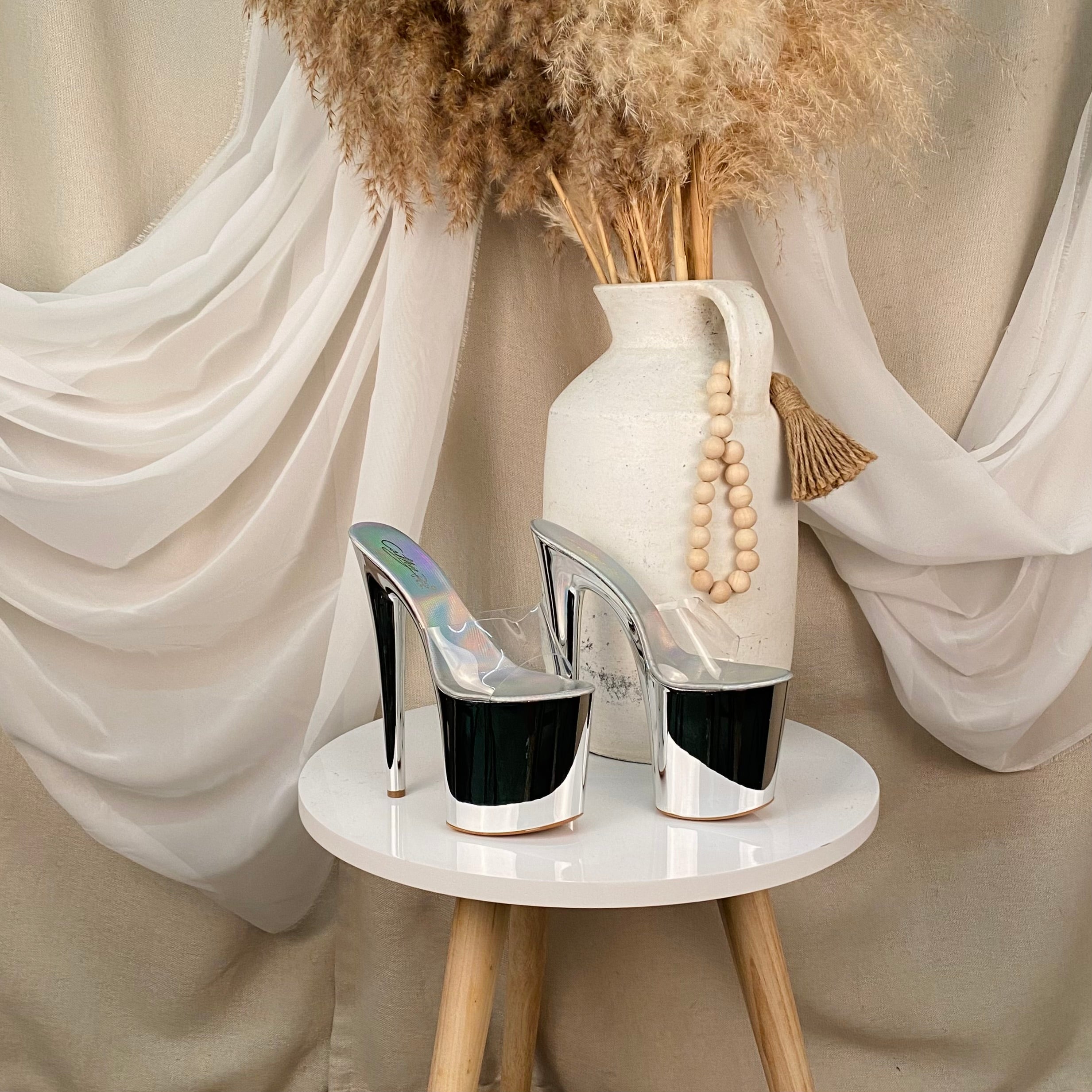 Dulce Heels (Silver)