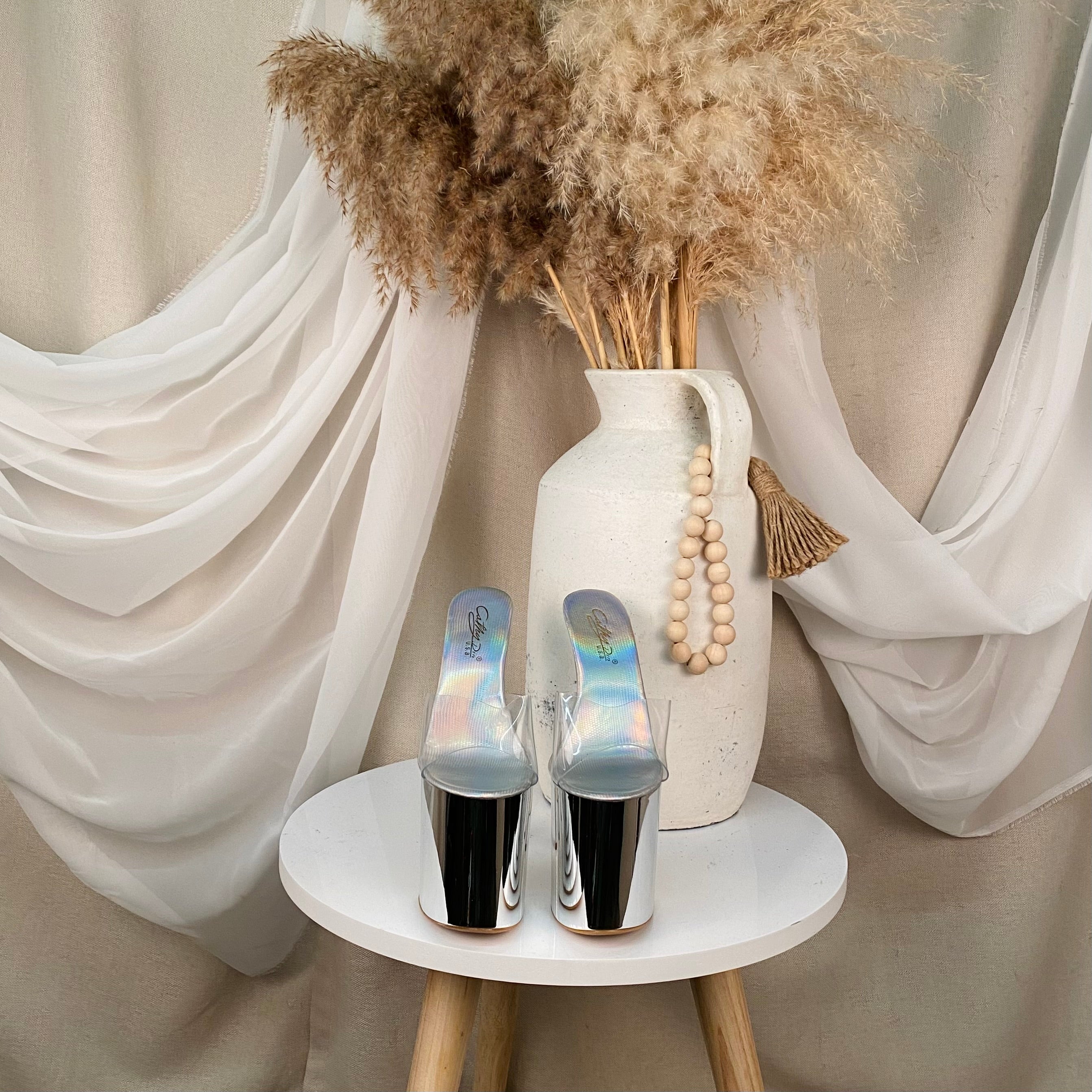 Dulce Heels (Silver)