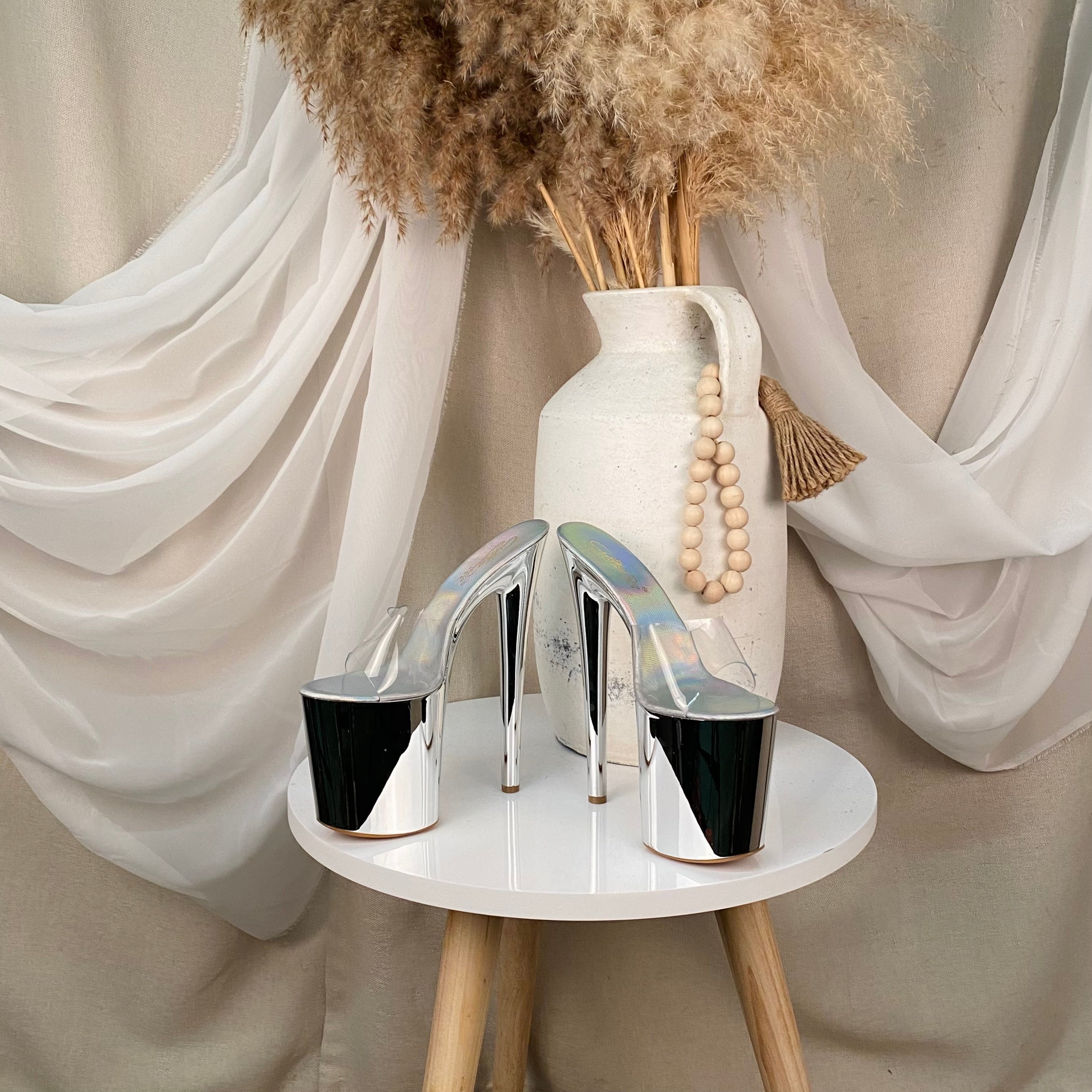 Dulce Heels (Silver)