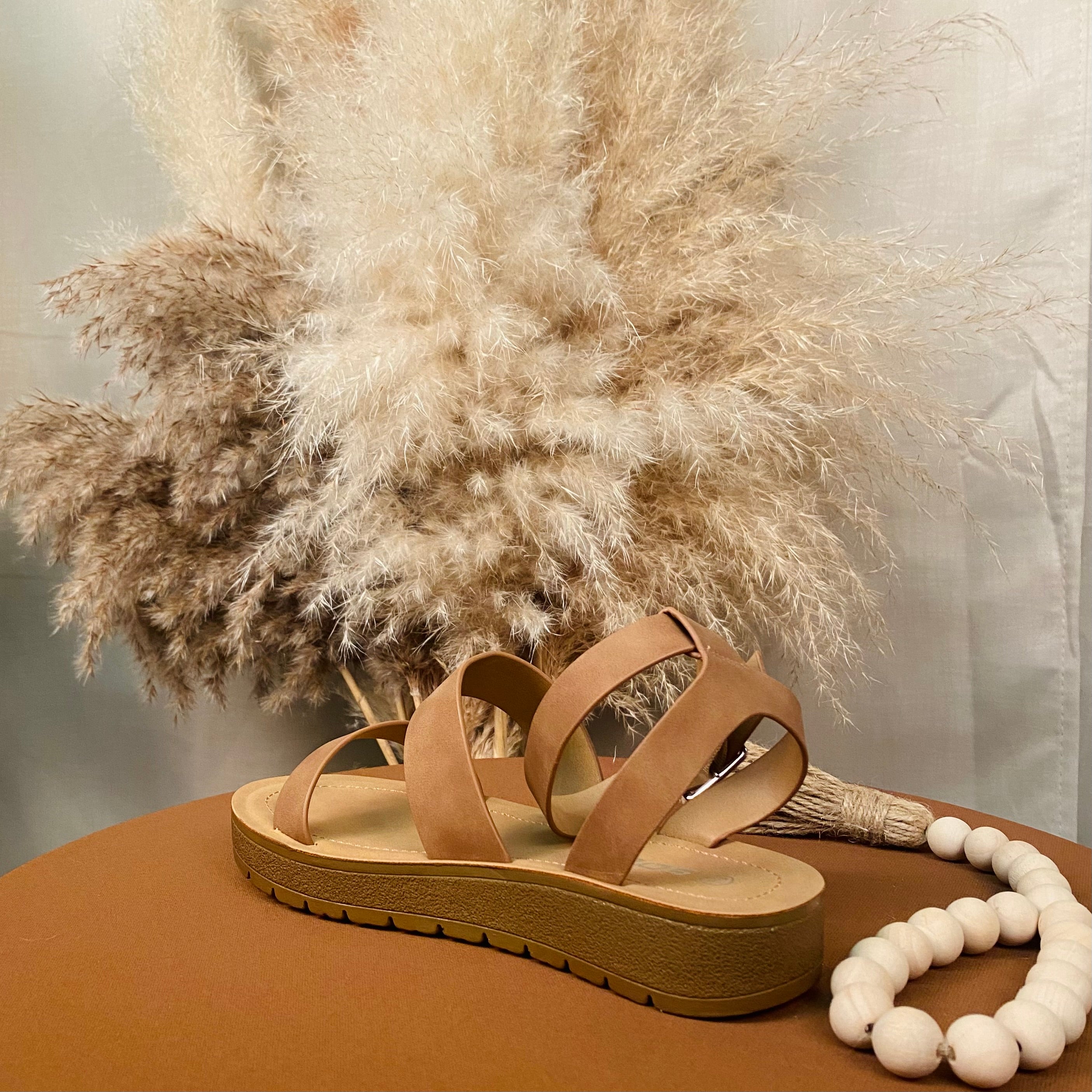 Sandy Sandals (Tan)