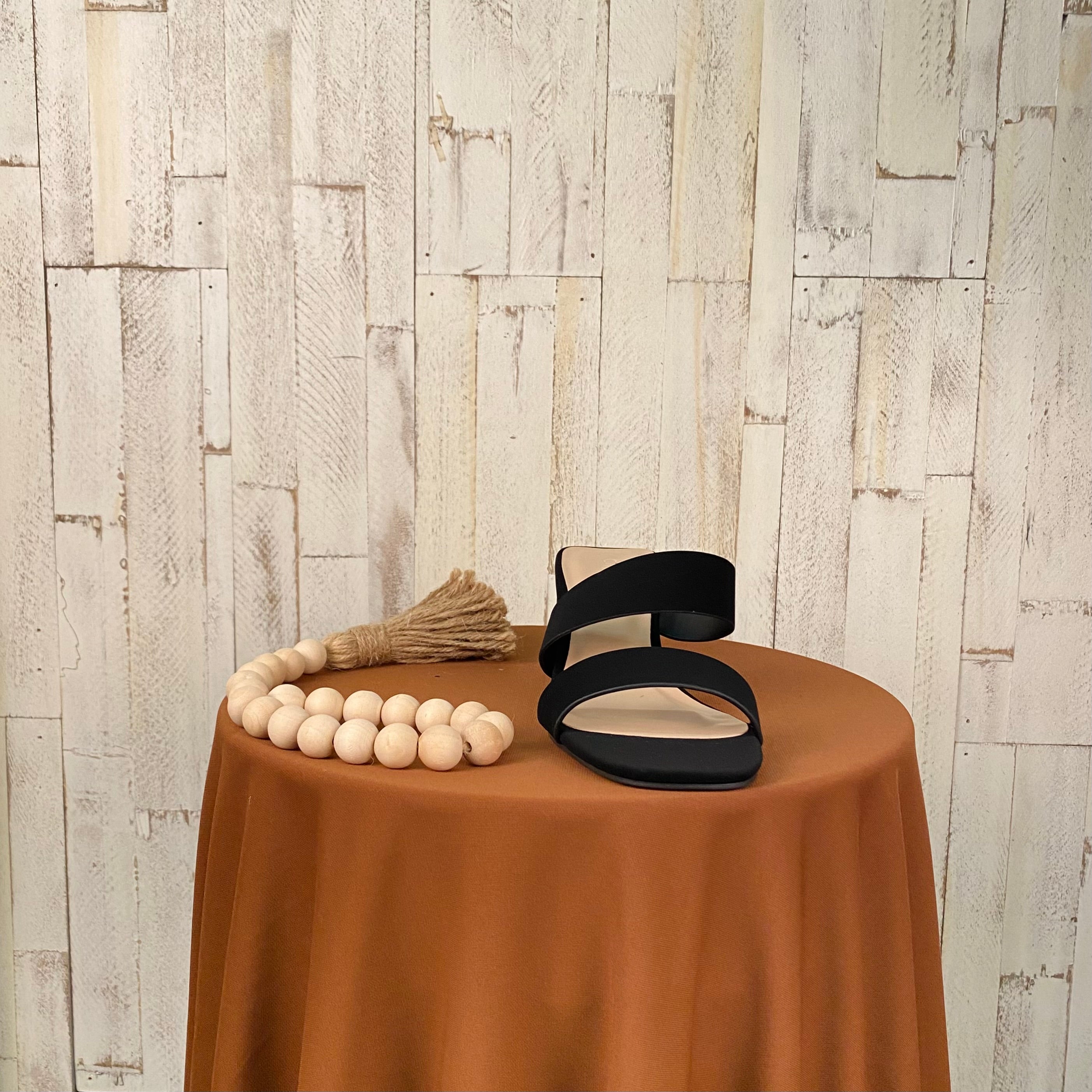Lucie Heels (Suede Black)