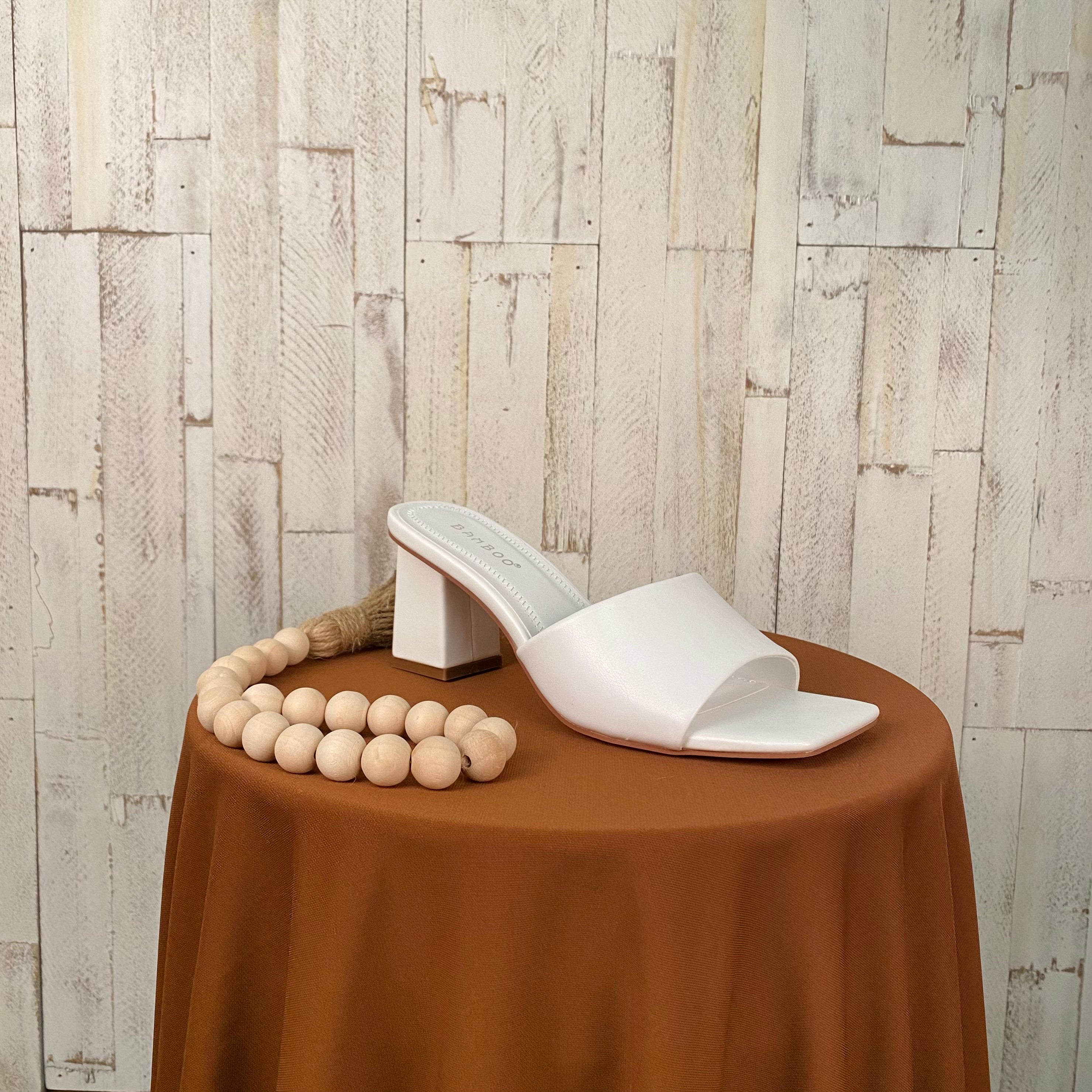 Melissa Heels (White)