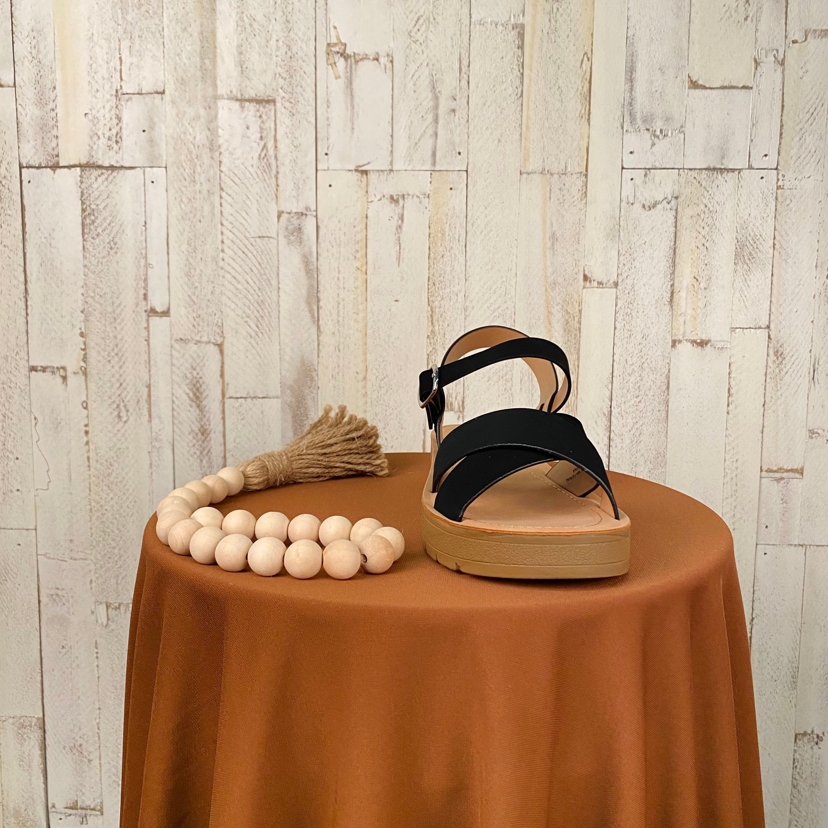 Steve Sandals (Black)