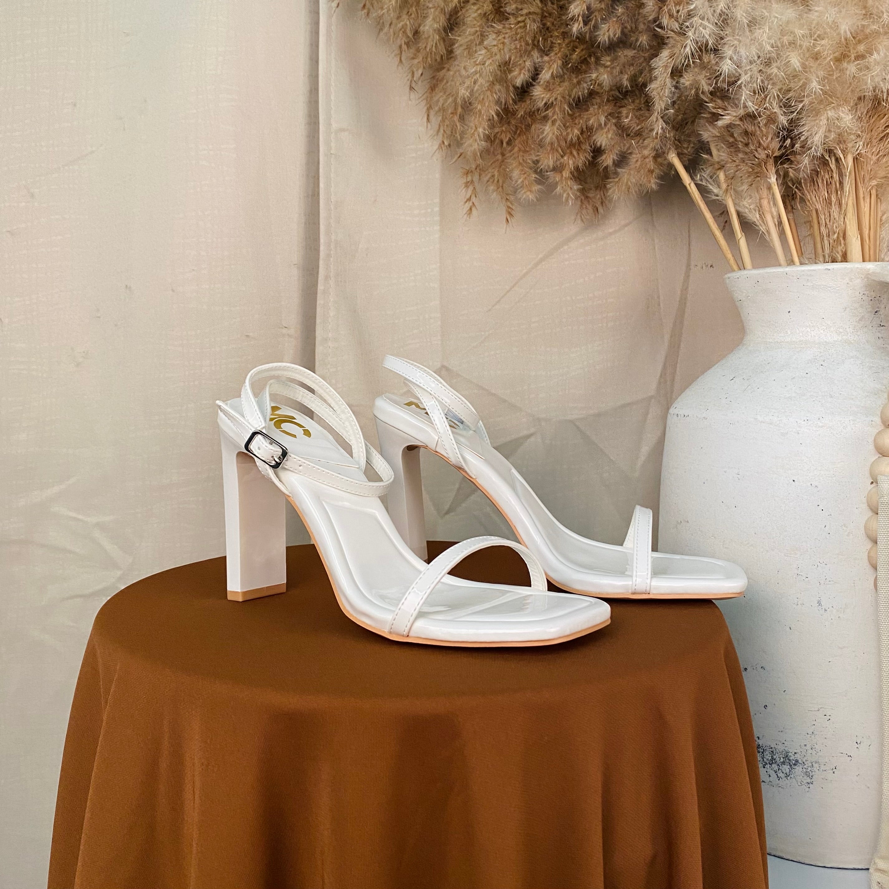 Little Miss Barbie Heels (White)