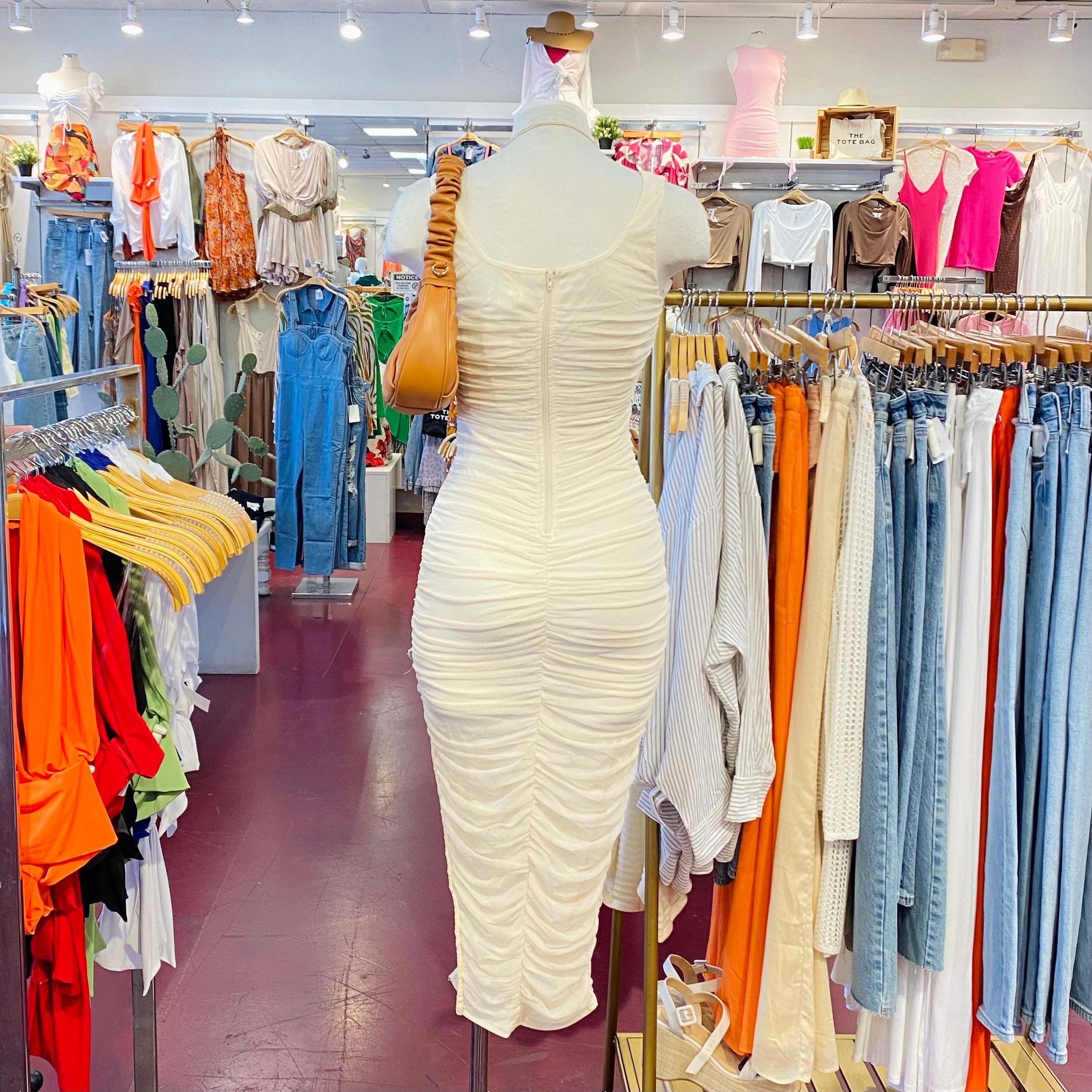 Eliza Dress (Cream)