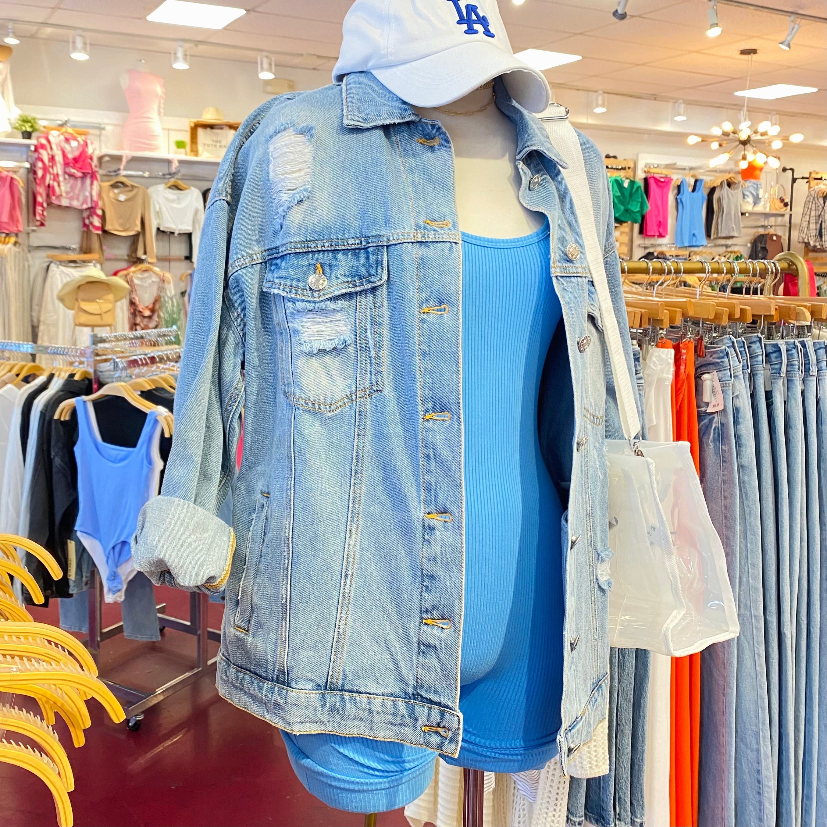 Harley Oversize Jacket (Blue)