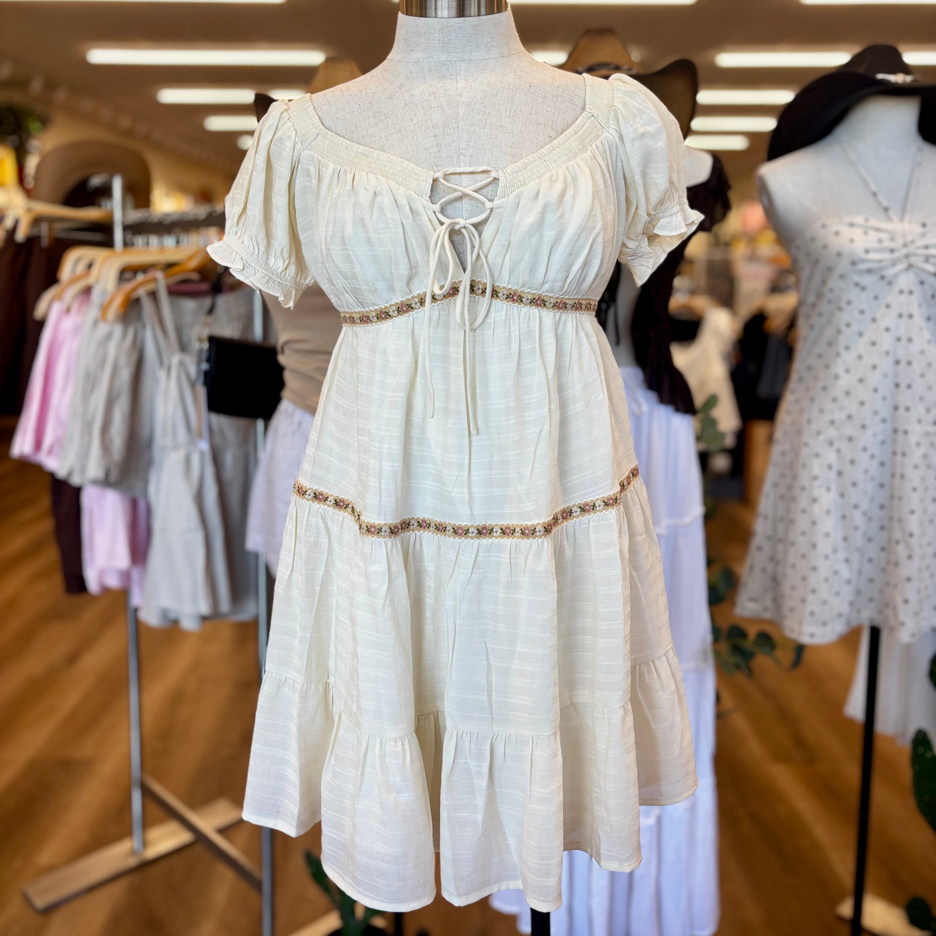 Belani Dress (ivory)