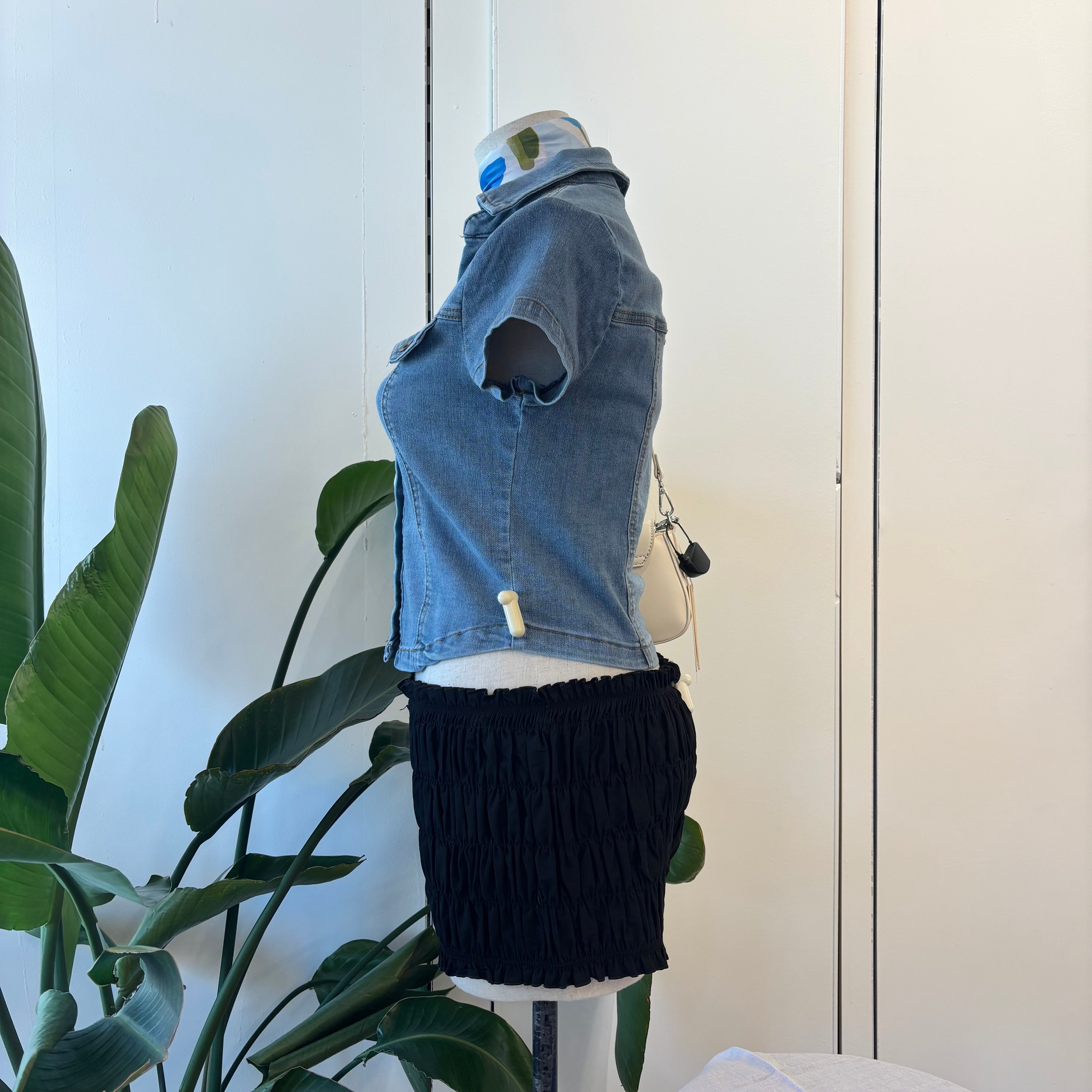 Marisa Denim Top (Medium)