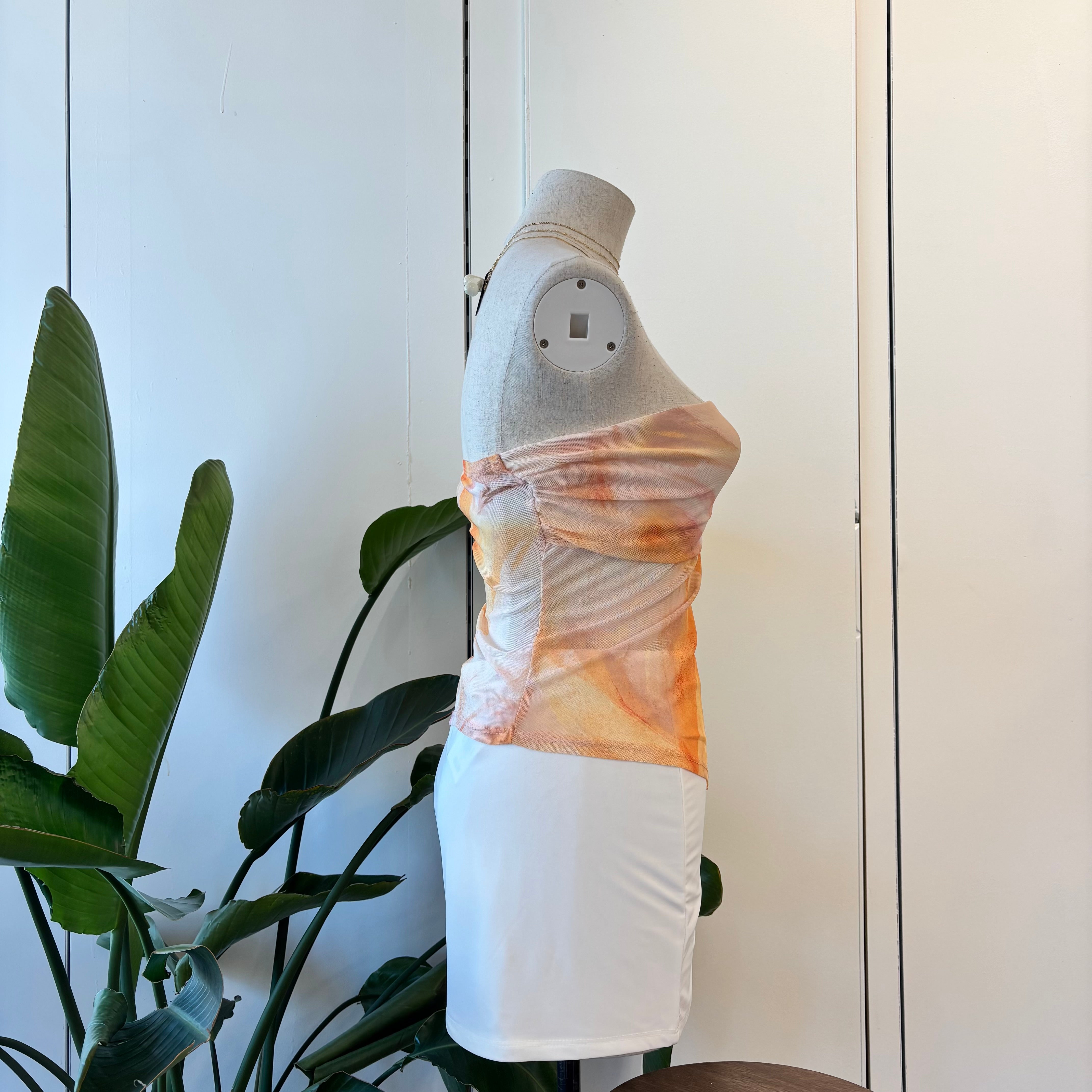 Amanda Sunrise Top (Orange)
