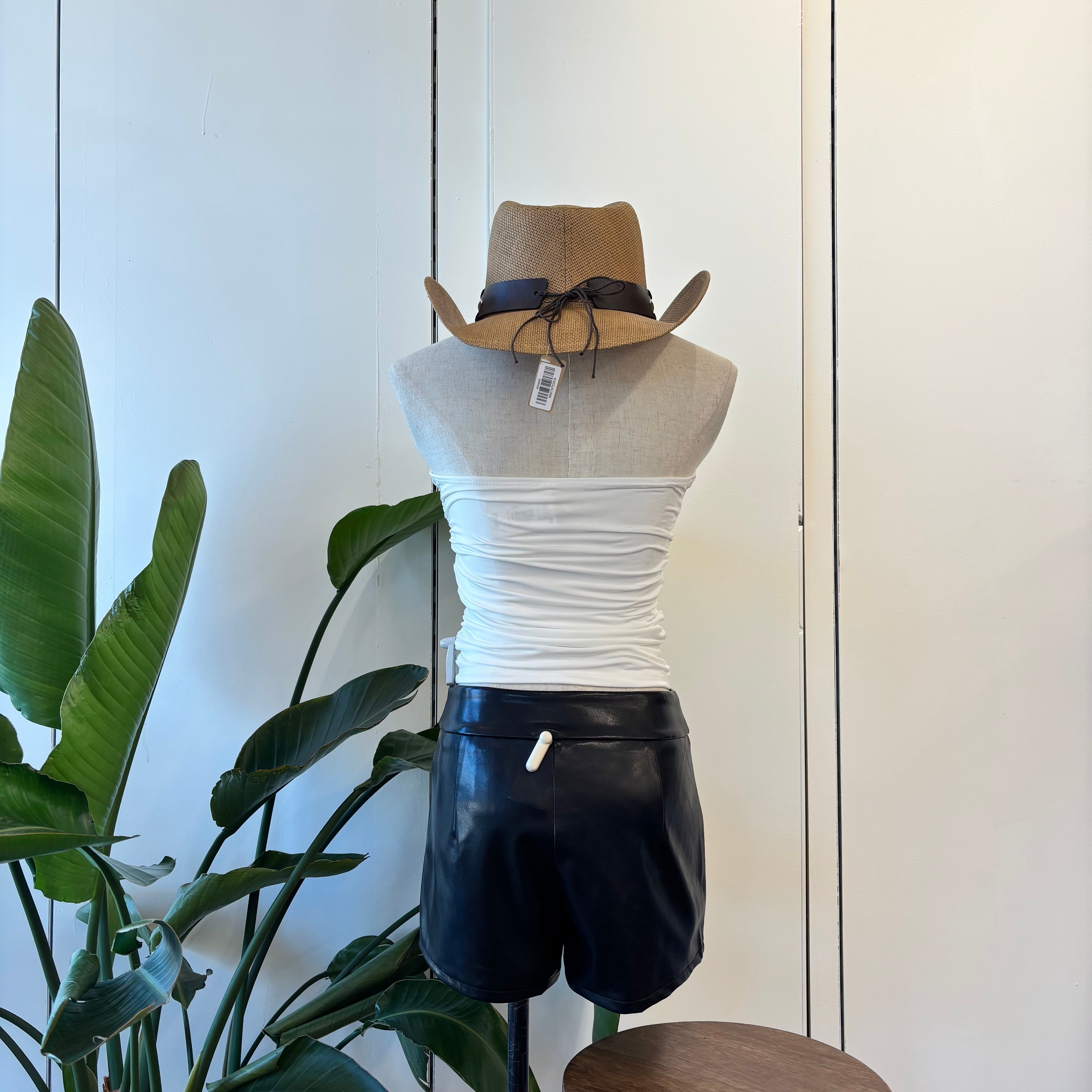 Presley Halter Top (Off White)