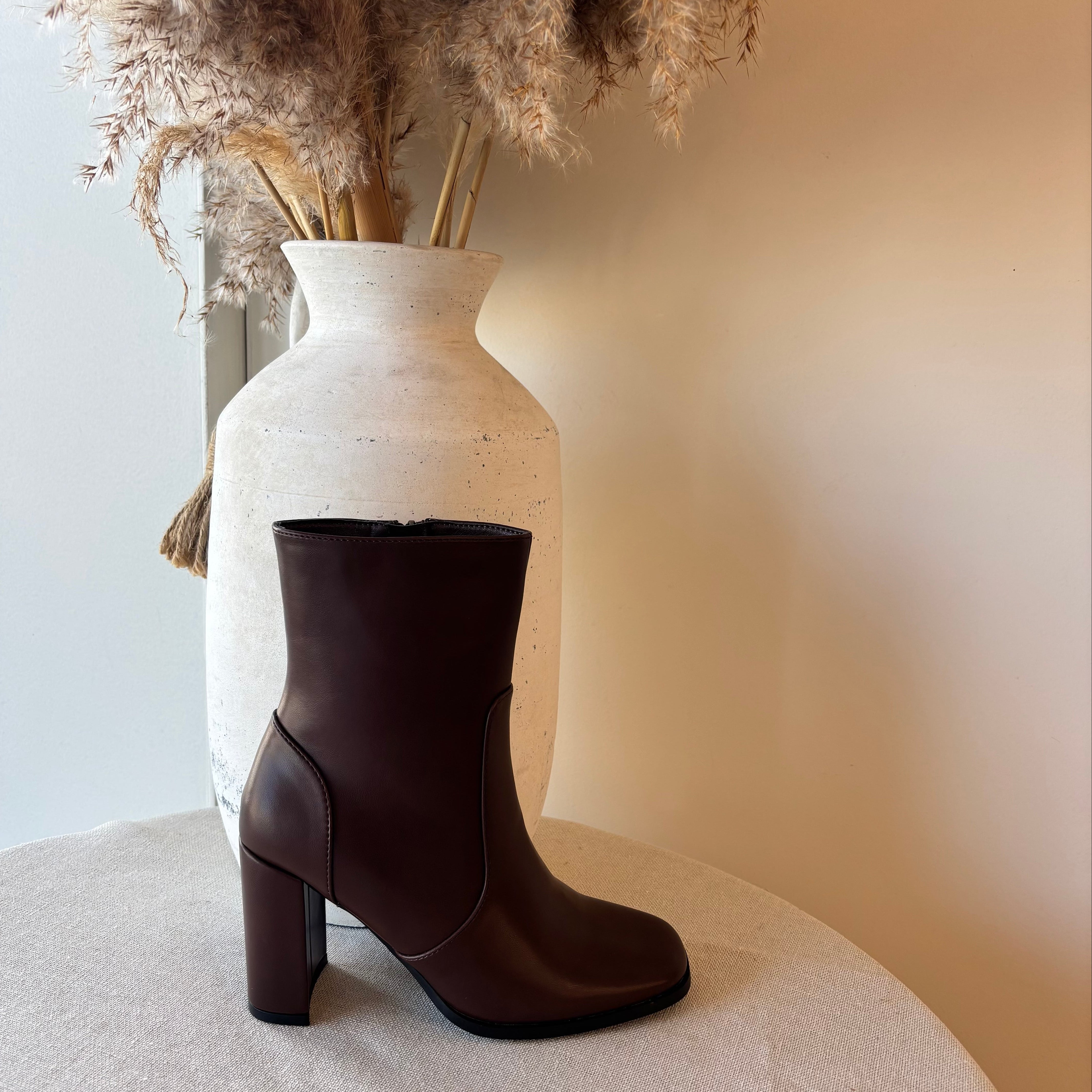 Lauren Booties (Brown)