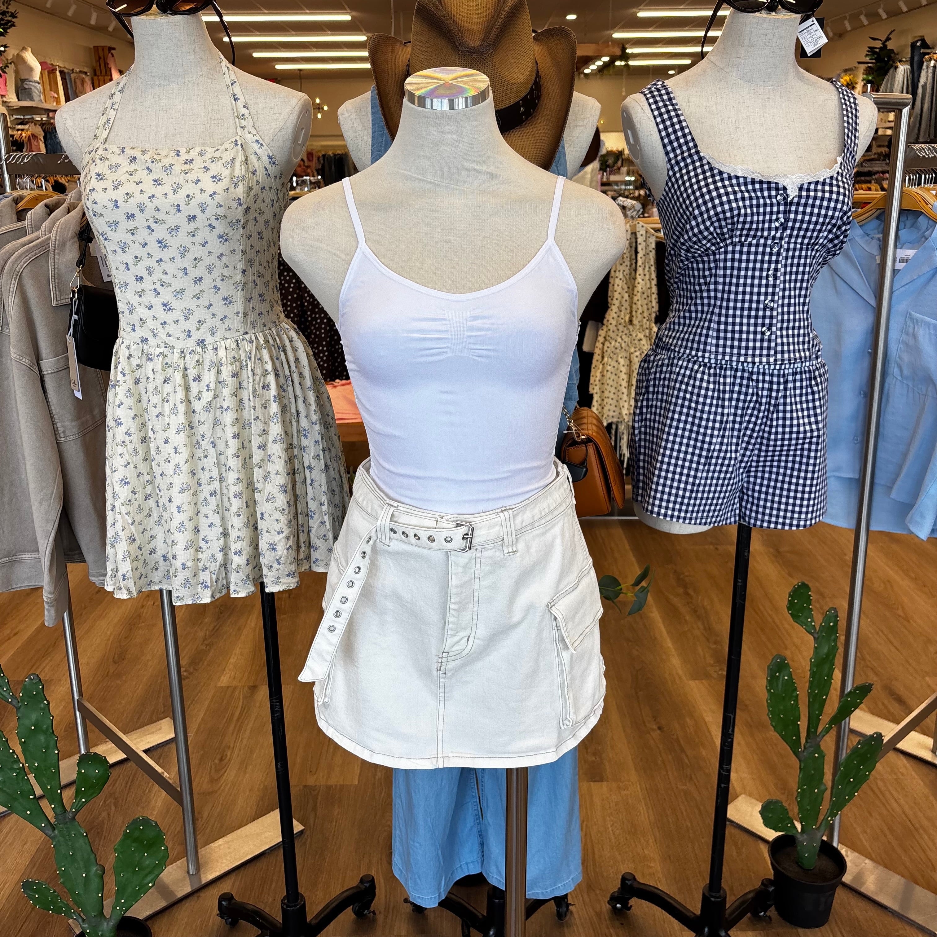 Estrella Skirt (White)