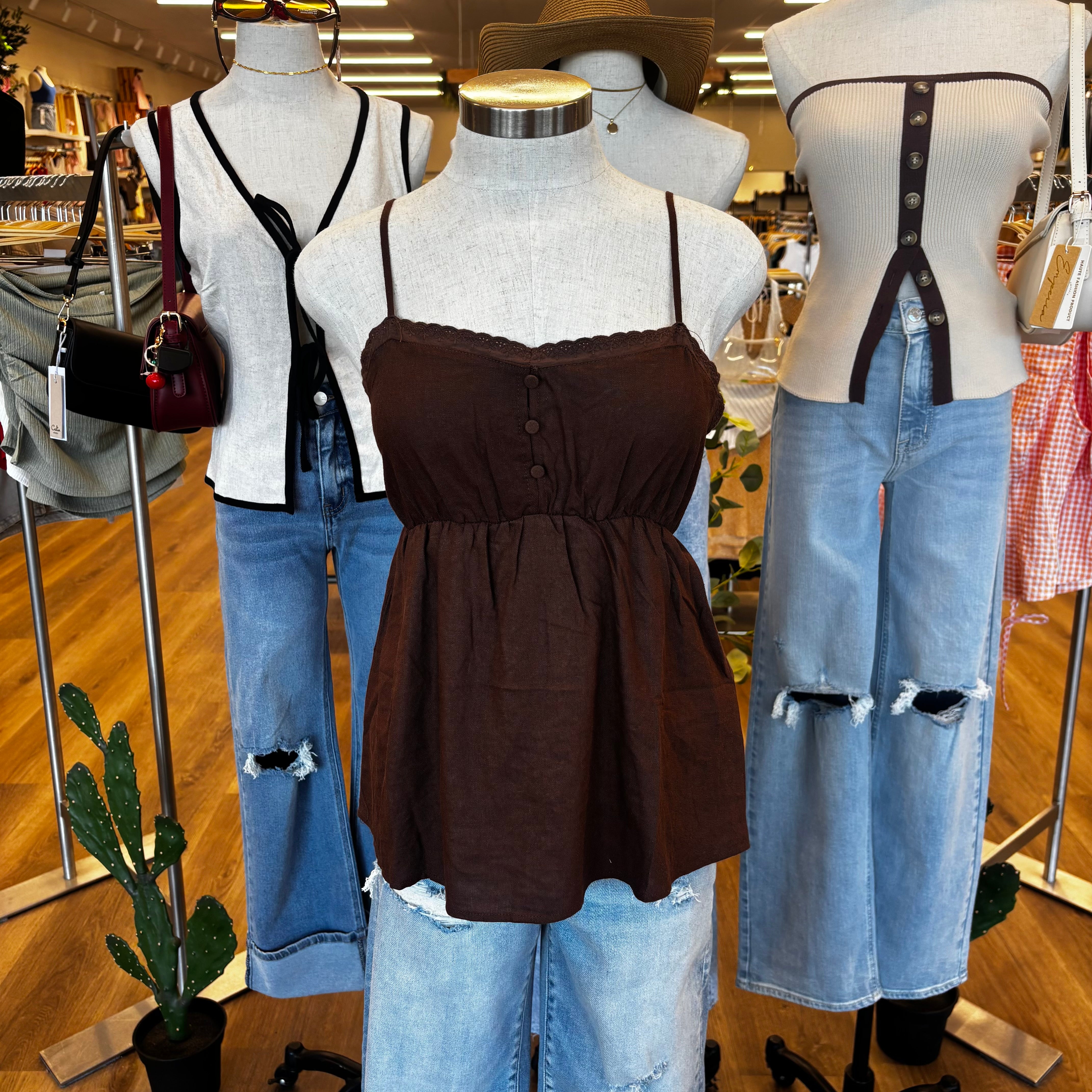 Miley Top (Chocolate)