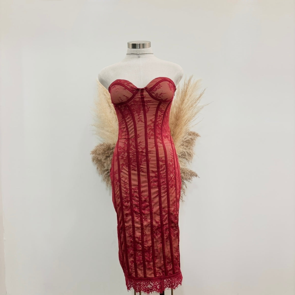 Gigi Dress (Burg)