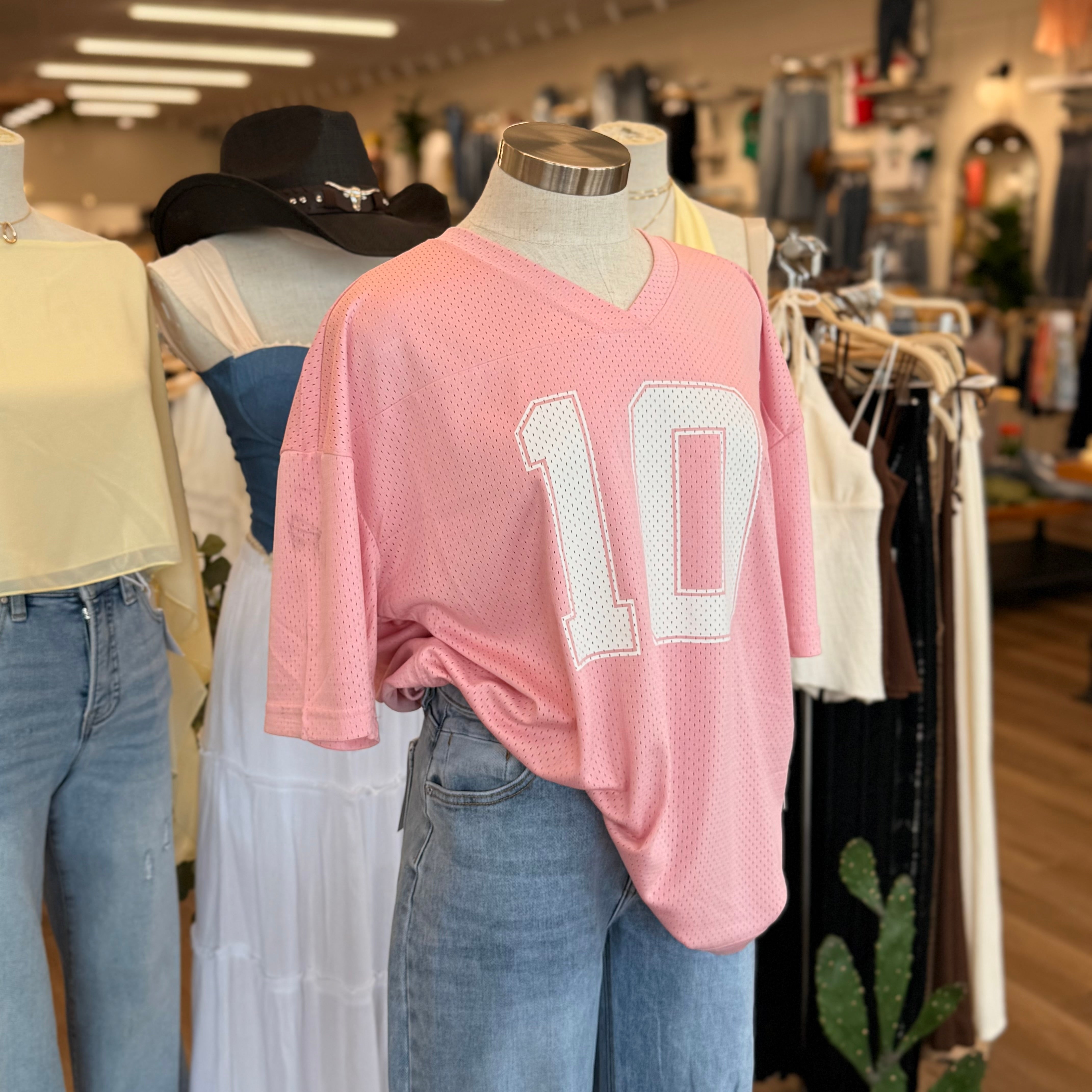 Nancy Oversize Jersey (Pink)