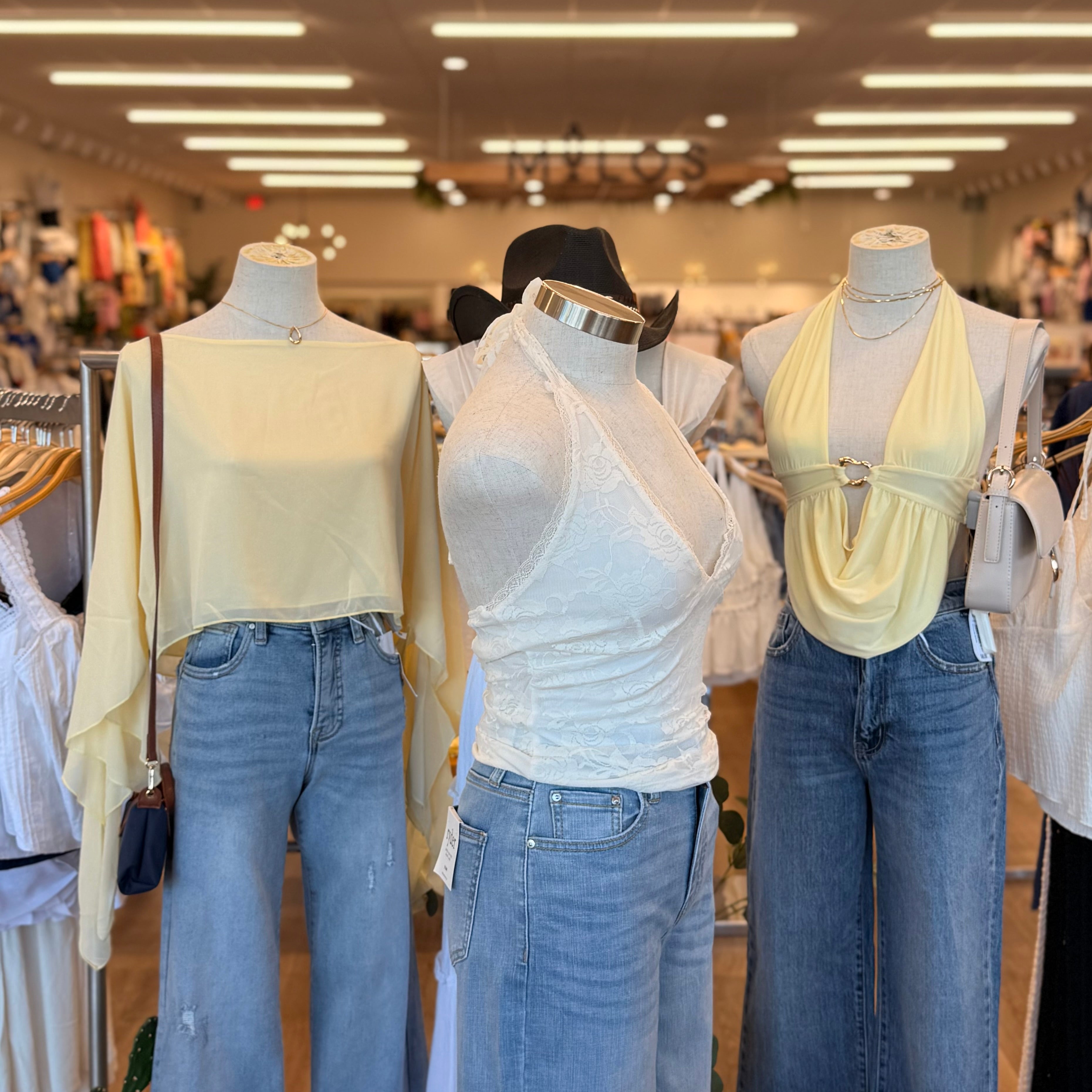 Emma Halter Top (White)