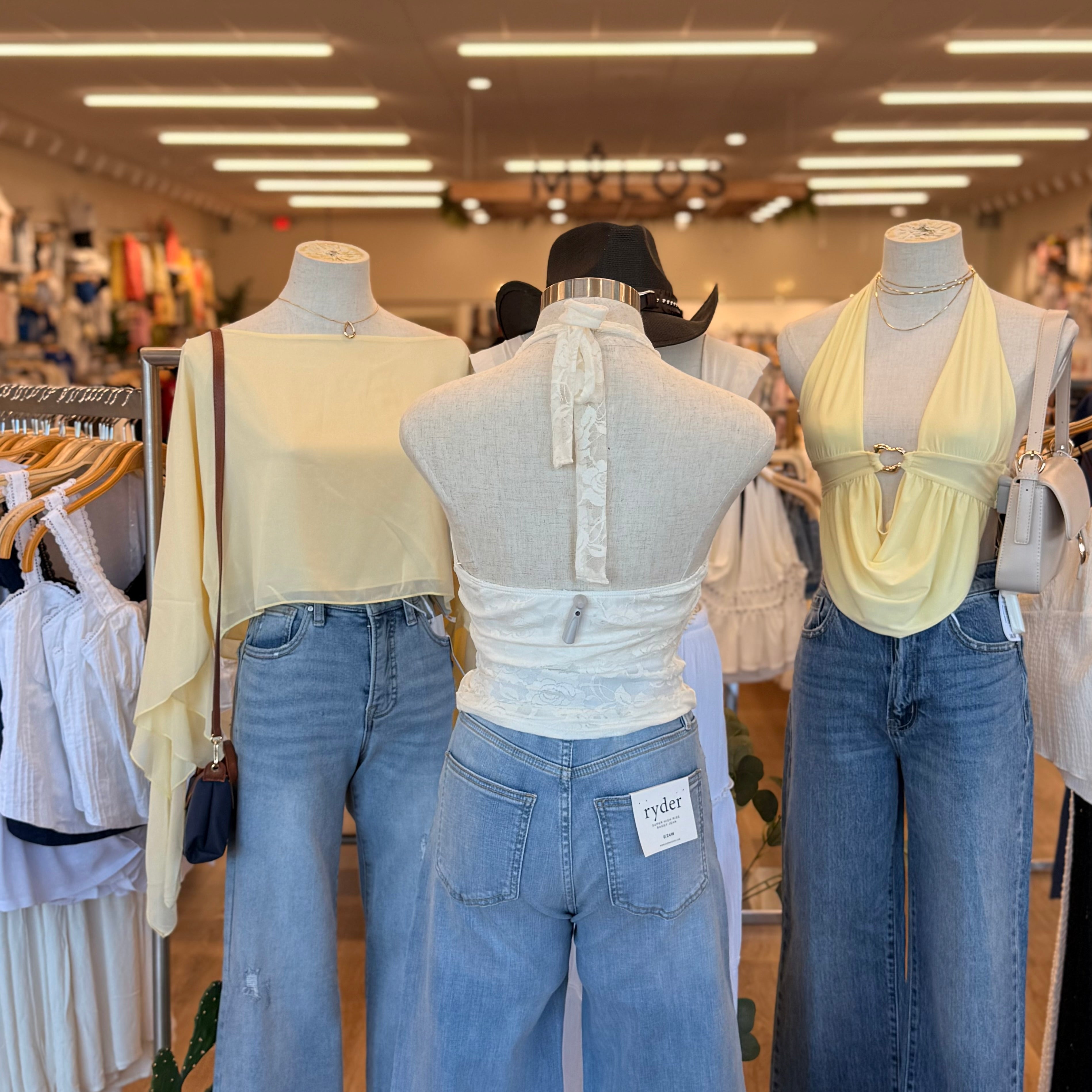 Emma Halter Top (White)