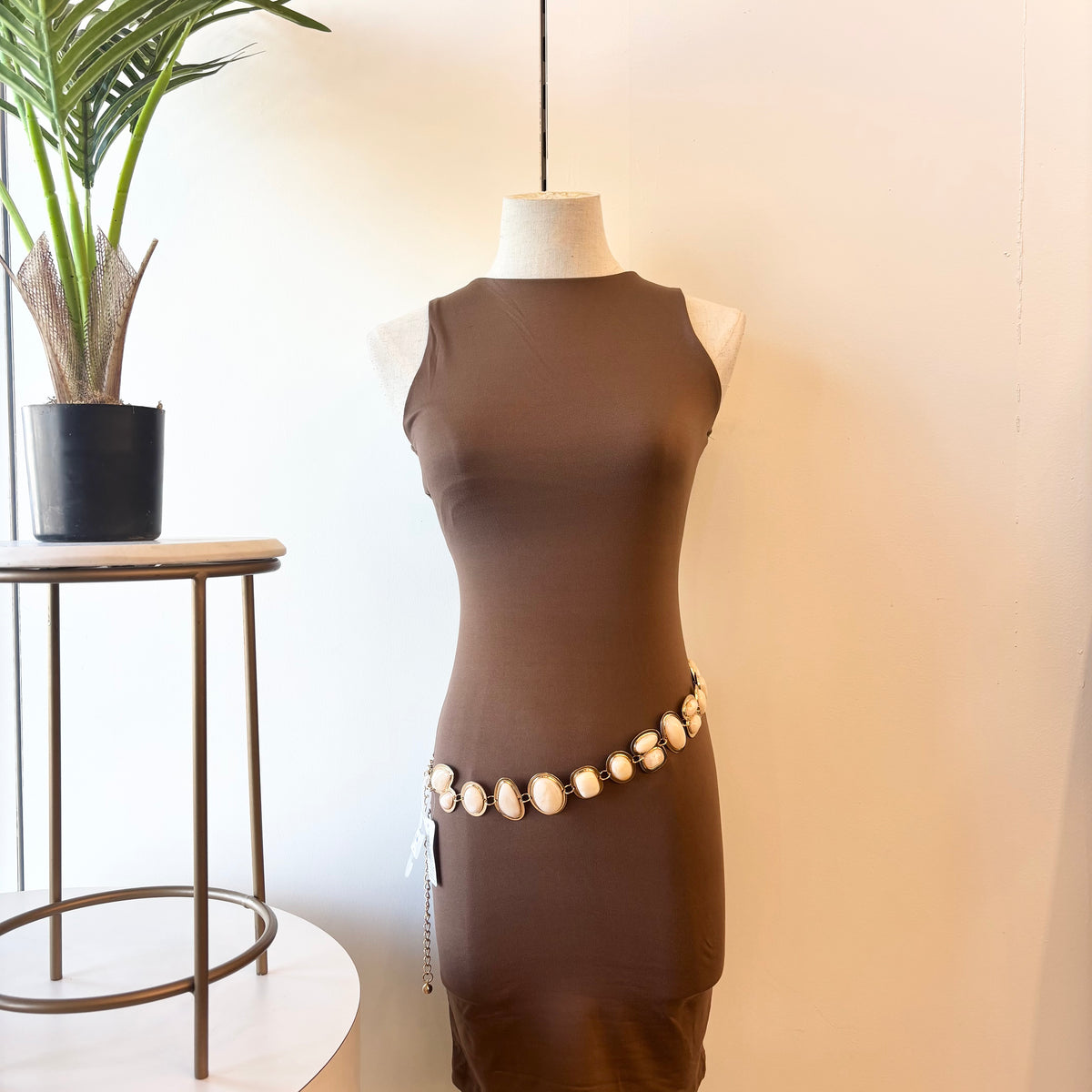 Gwen Dress (Chestnut)