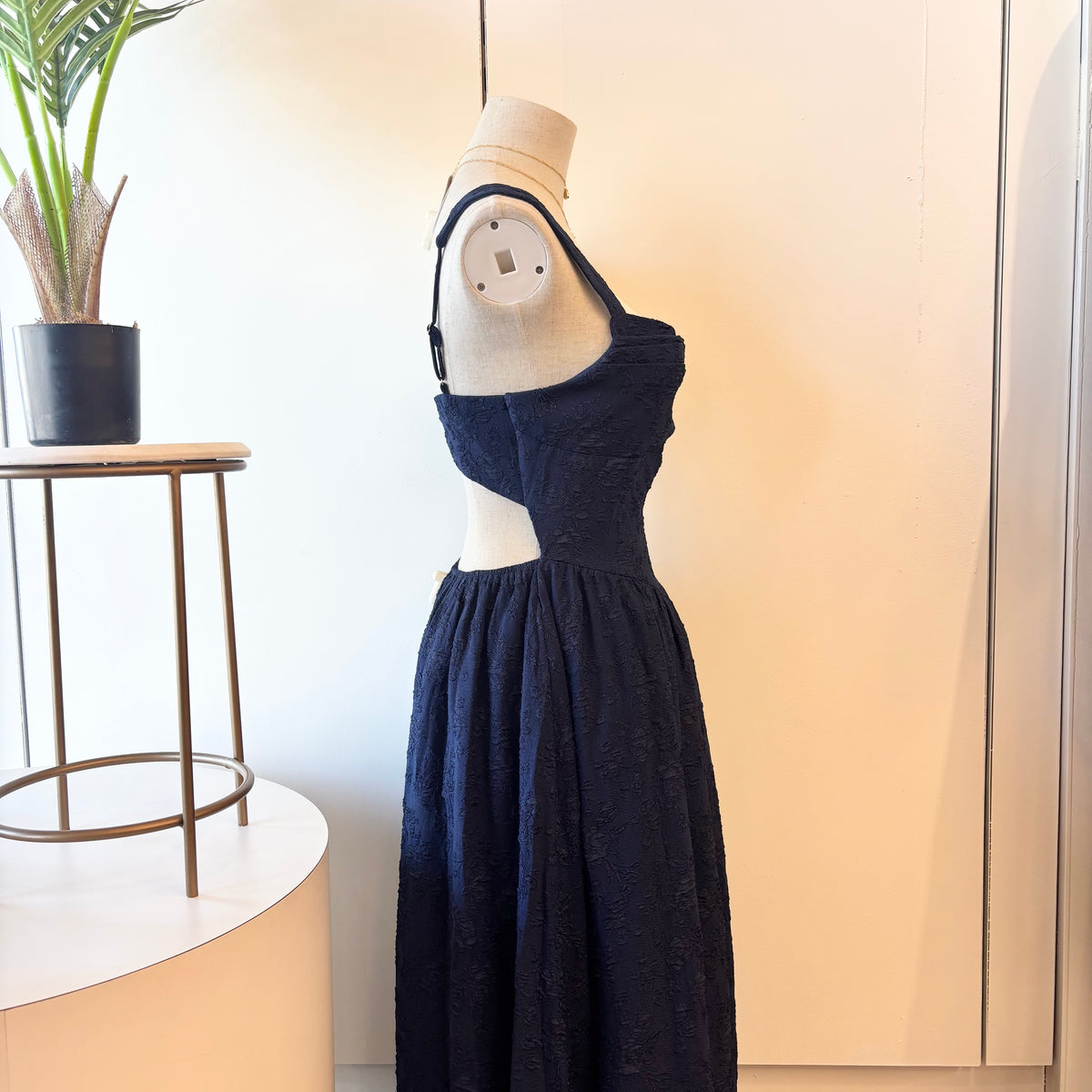 Charlotte Dress (Navy)