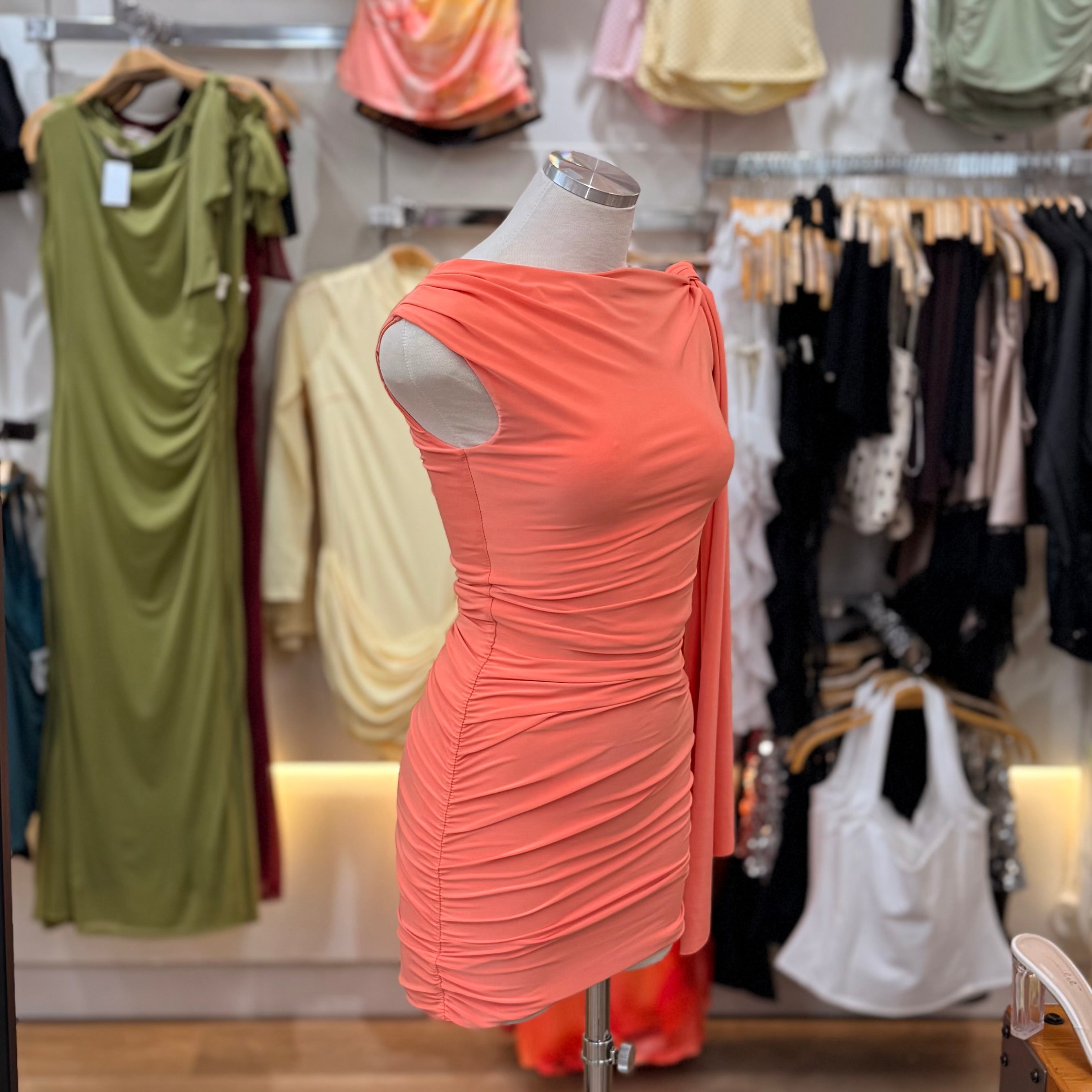 Lily Dress (Coral)