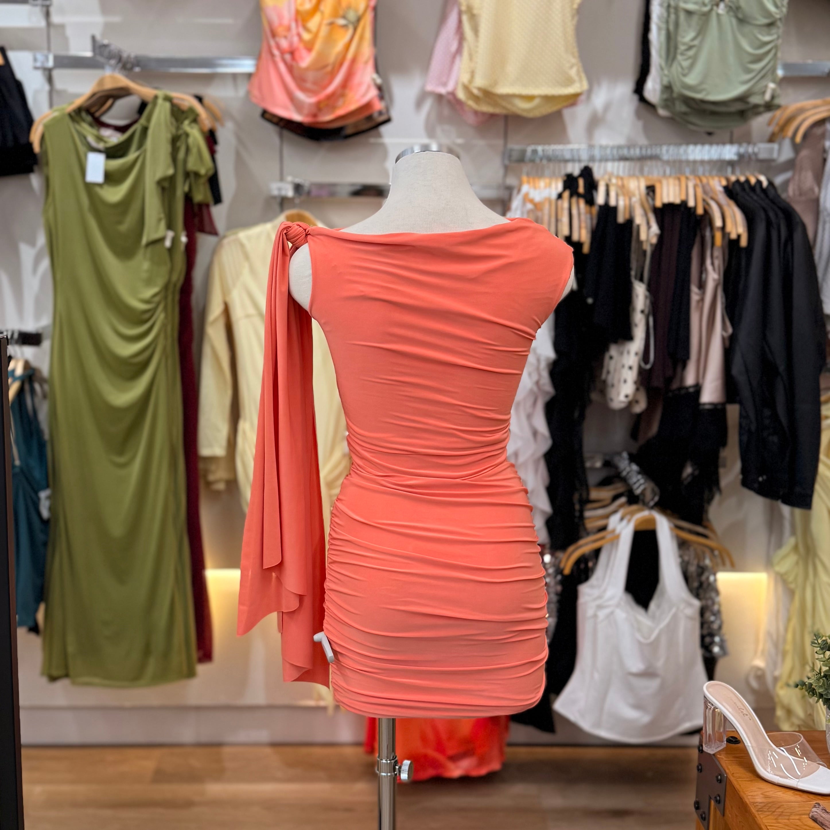 Lily Dress (Coral)
