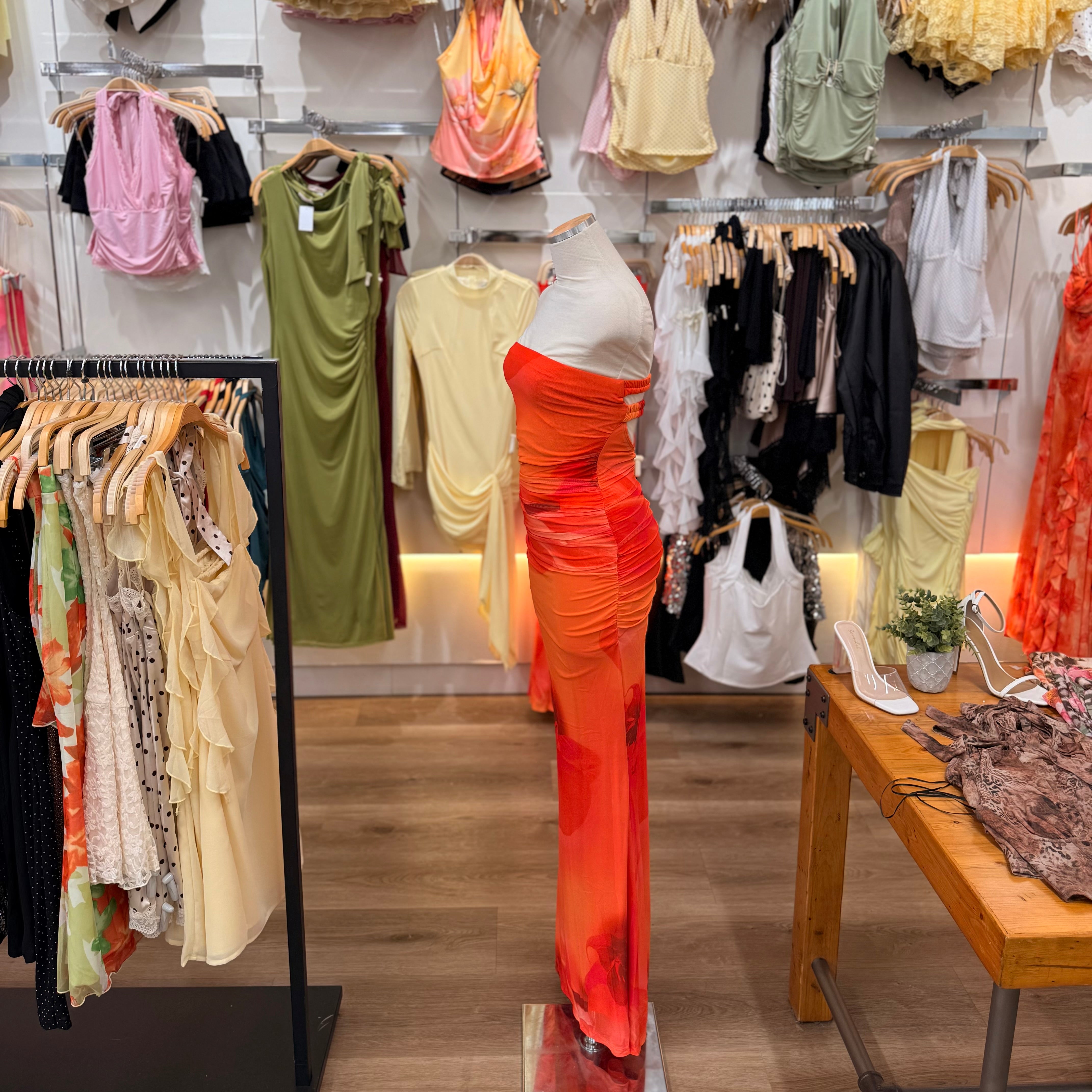Leah Dress (Orange)