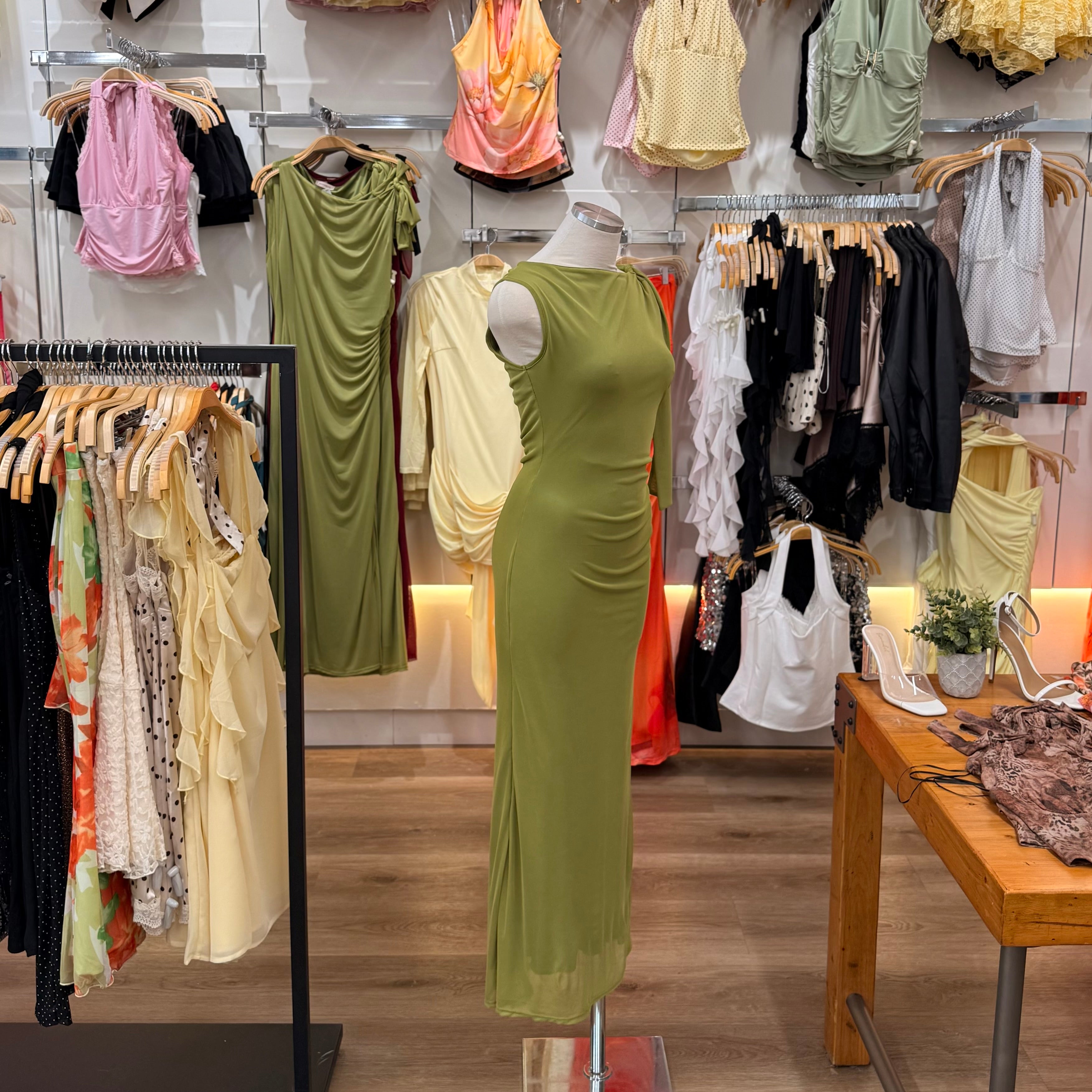 Tay Dress (Moss)