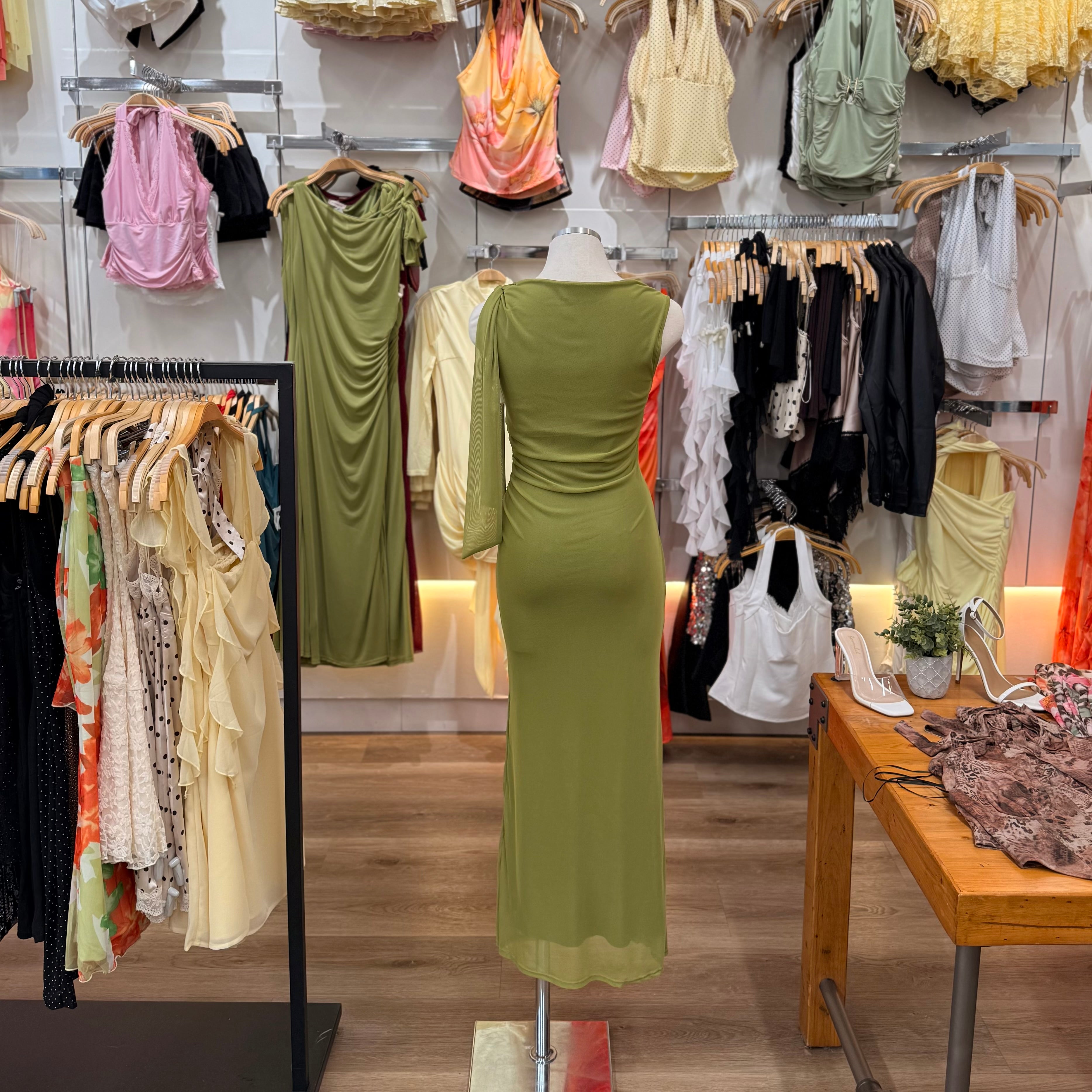 Tay Dress (Moss)