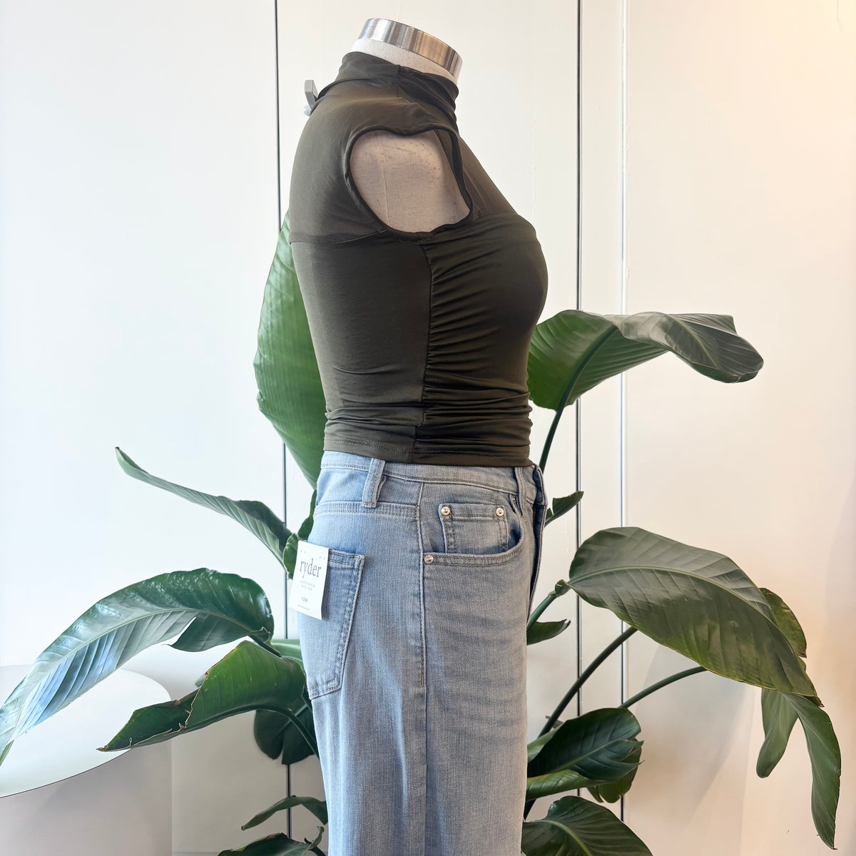 Delilah Top (Olive)