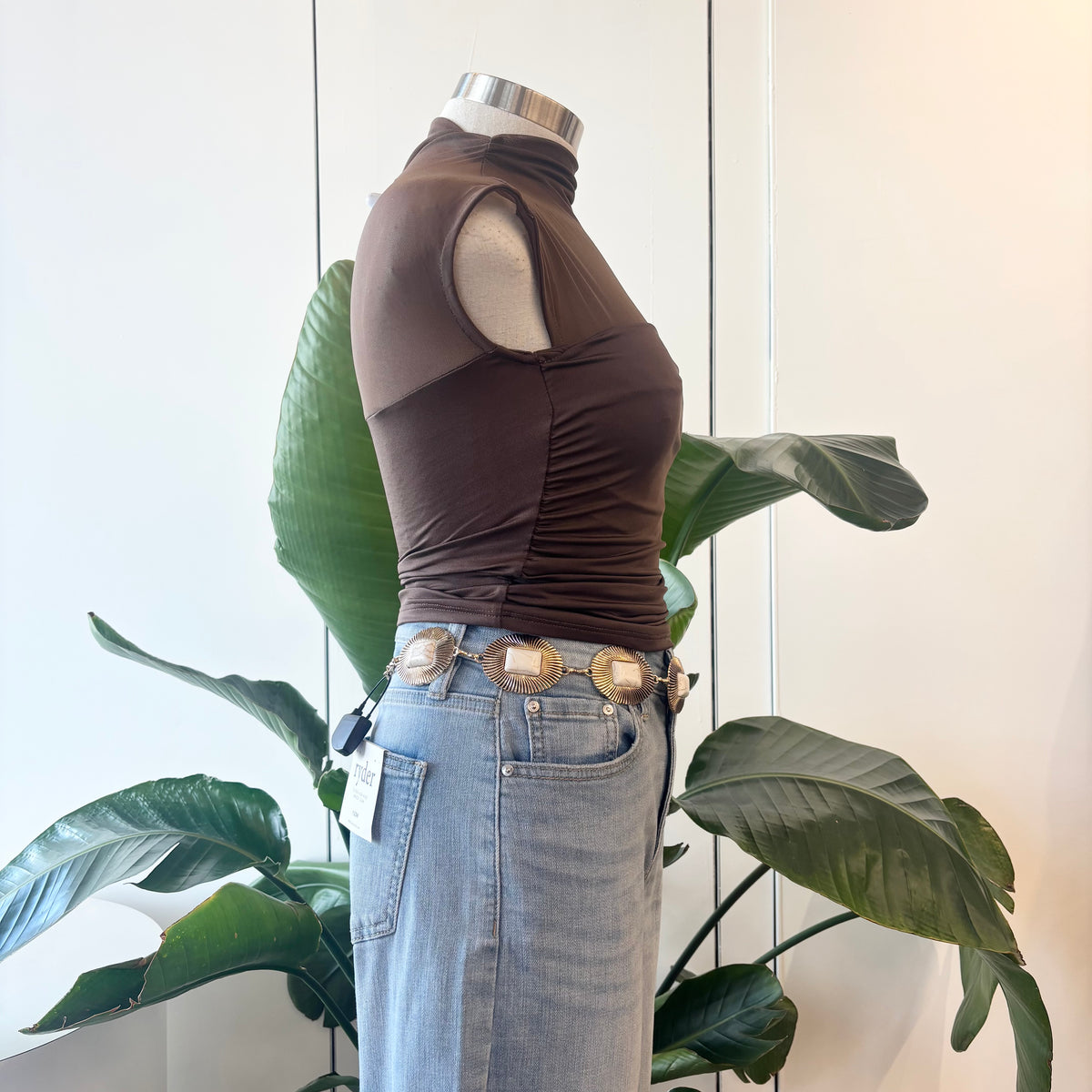 Delilah Top (Brown)