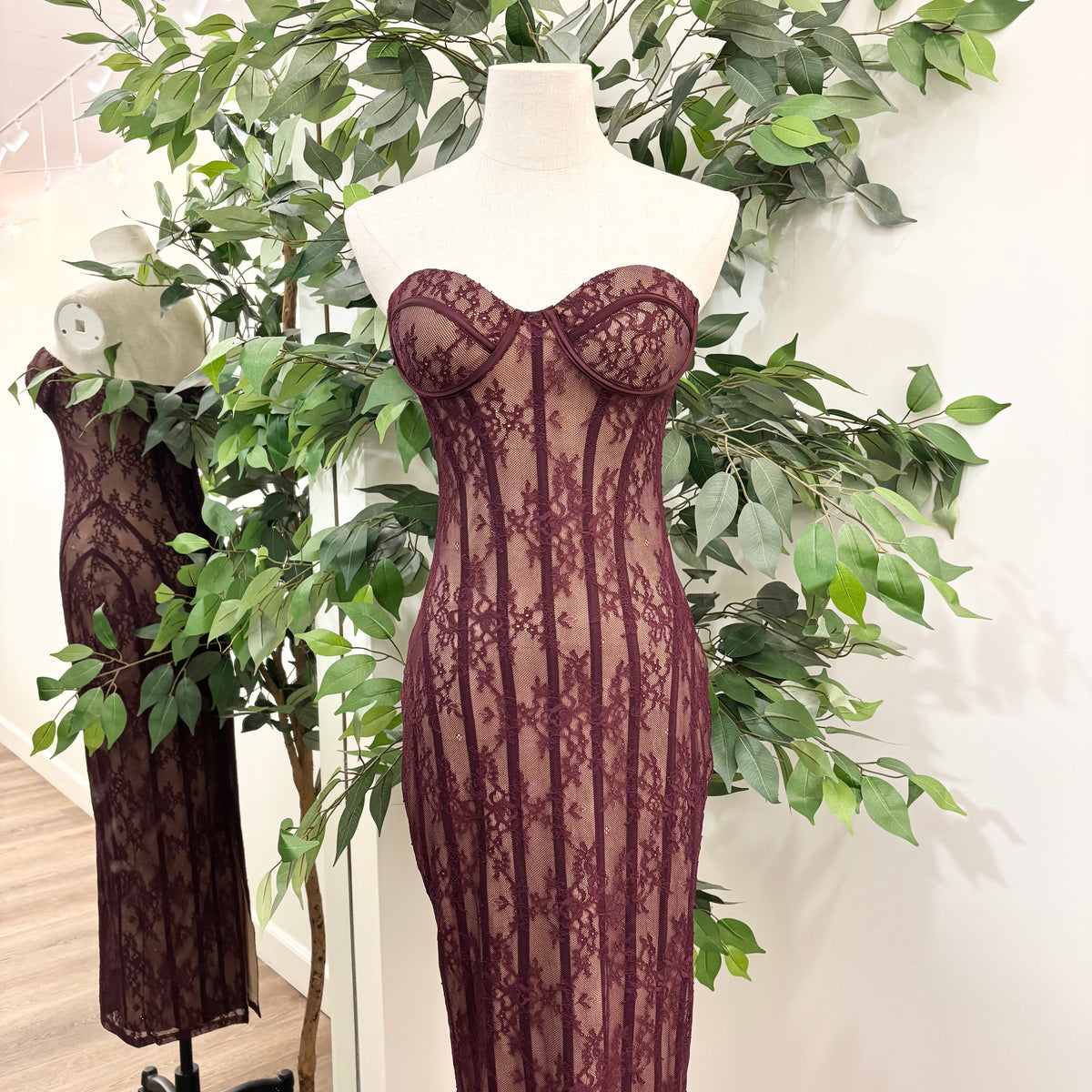 Kimmy Dress (Eggplant)