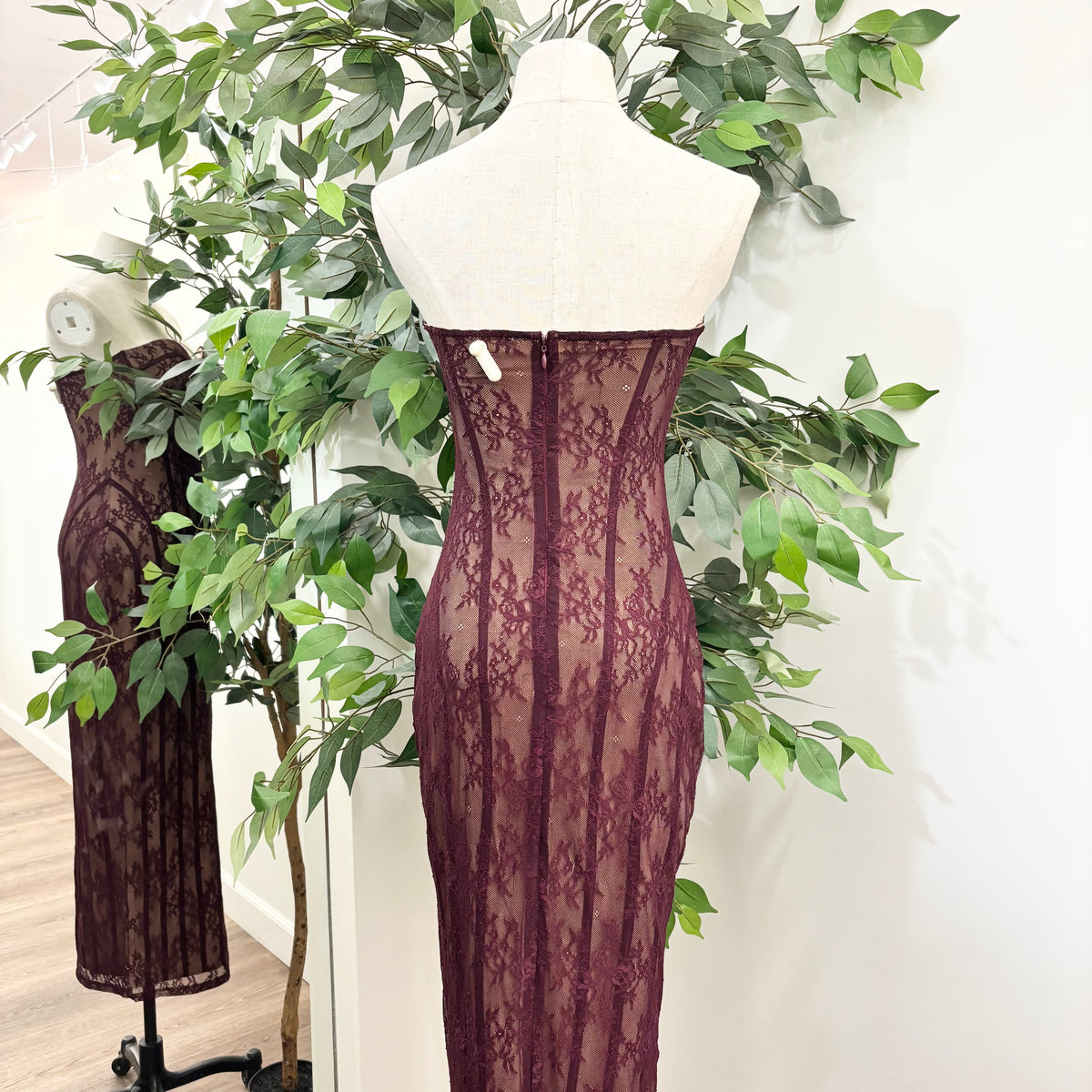 Kimmy Dress (Eggplant)
