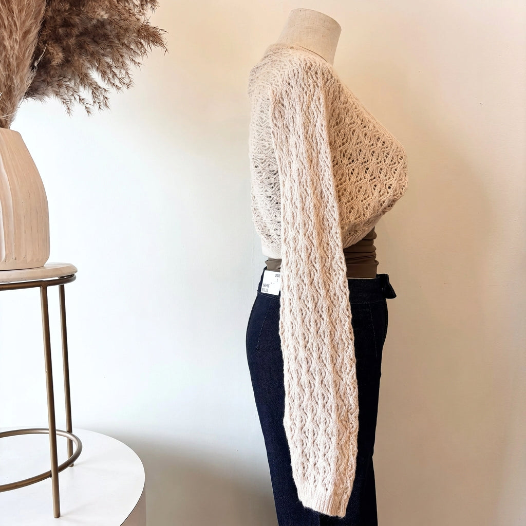 Kelli Cardigan (Beige)