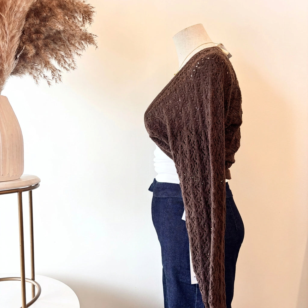 Kelli Cardigan (Brown)