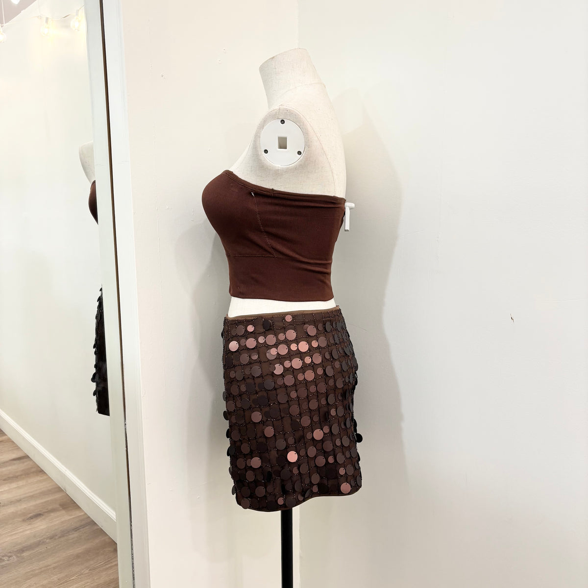 Lila Skirt (Chocolate)